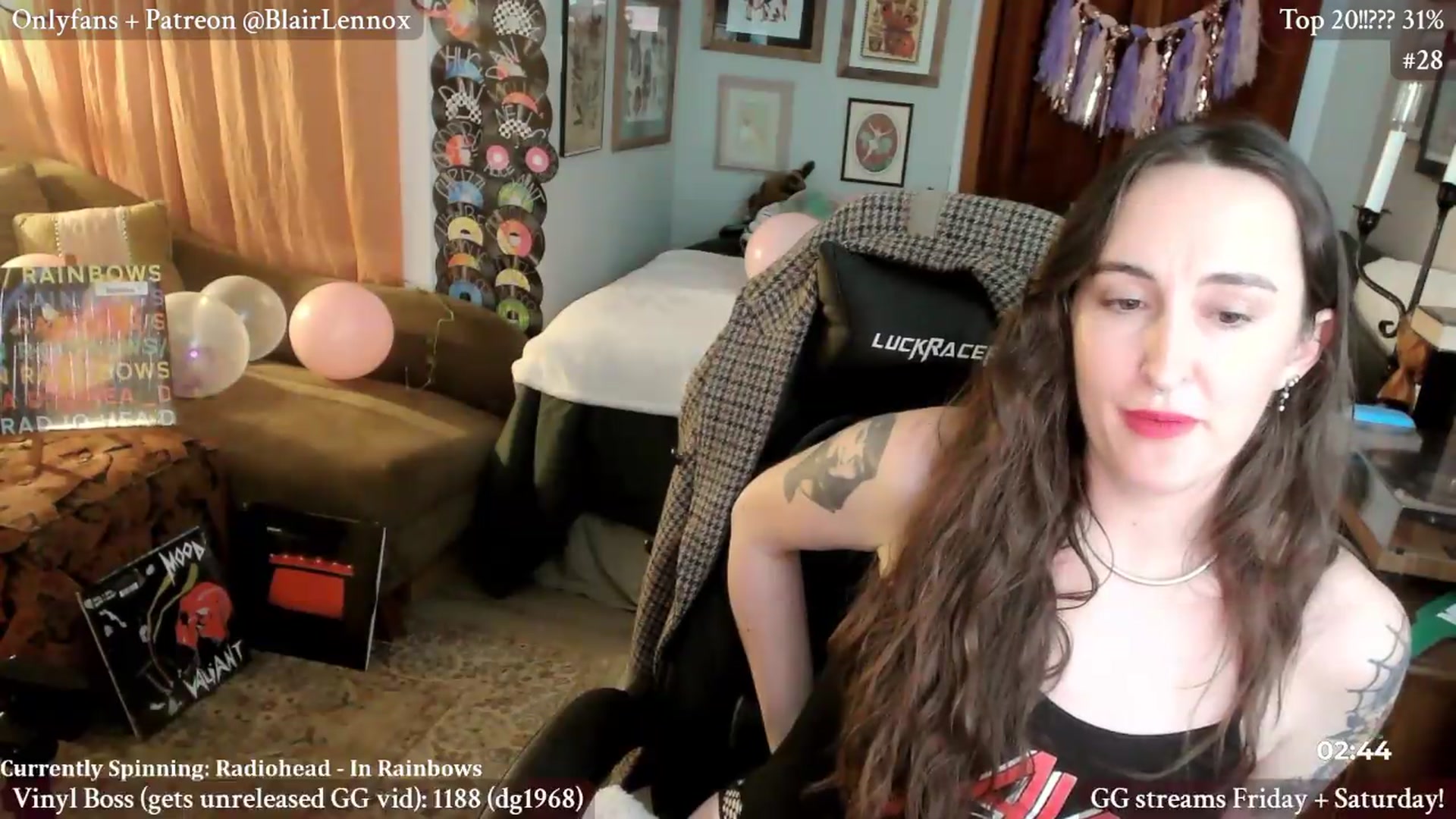 Gallery image thumbnail from BlairLennox's myfreecams stream on, 06/09/2026, 03:16 image 15 of 20