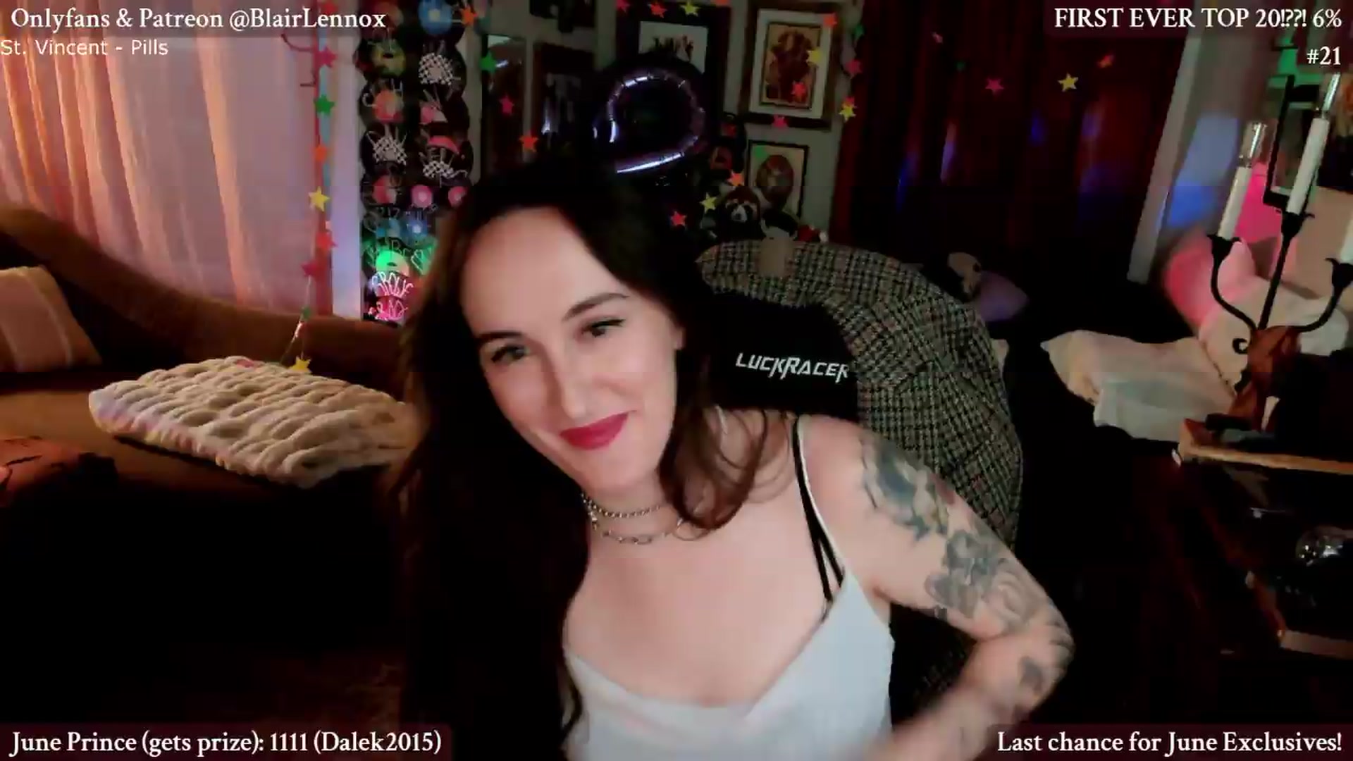 Gallery image thumbnail from BlairLennox's myfreecams stream on, 07/01/2026, 04:10 image 3 of 20