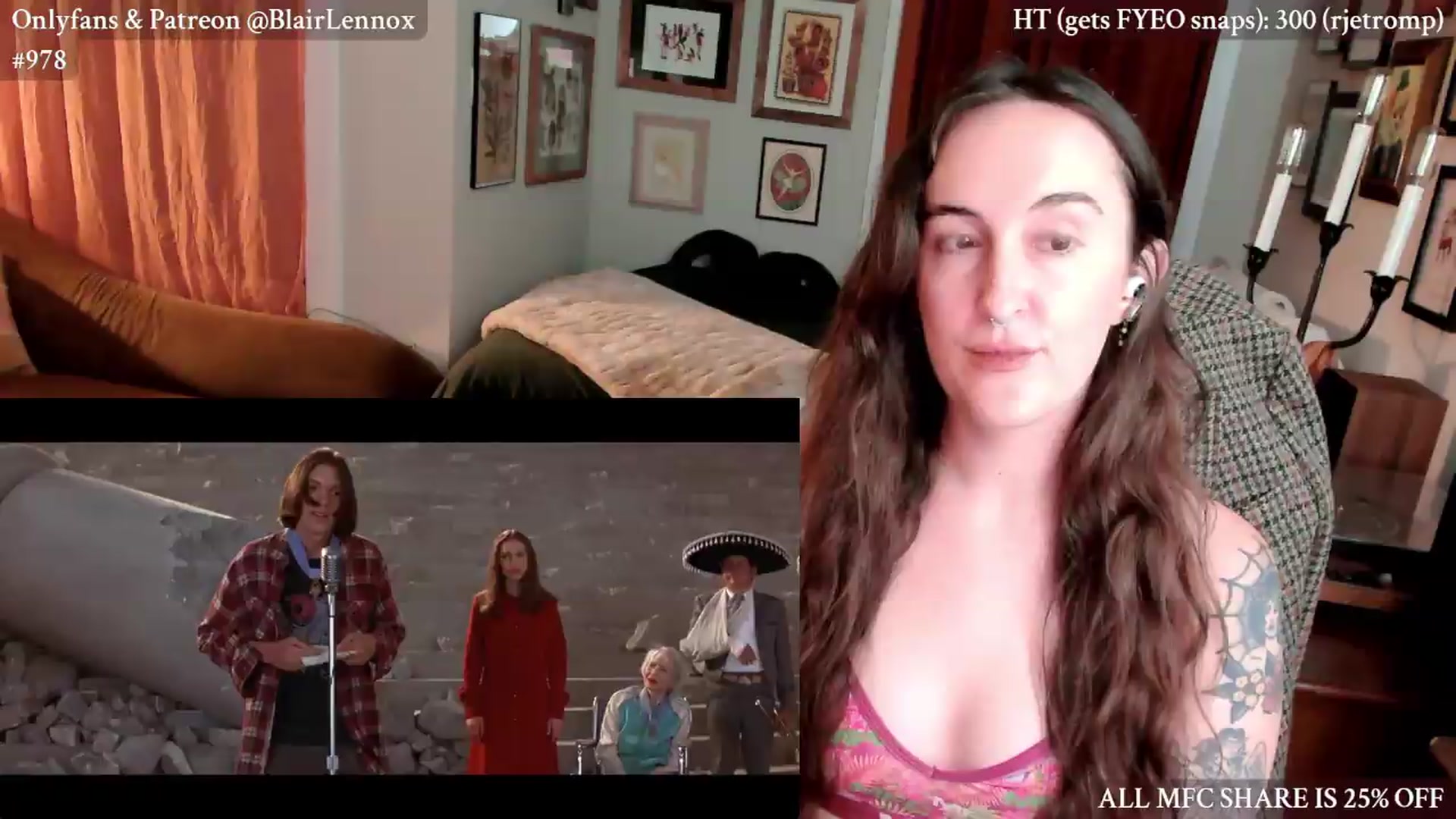 Gallery image thumbnail from BlairLennox's myfreecams stream on, 08/06/2026, 03:05 image 19 of 20