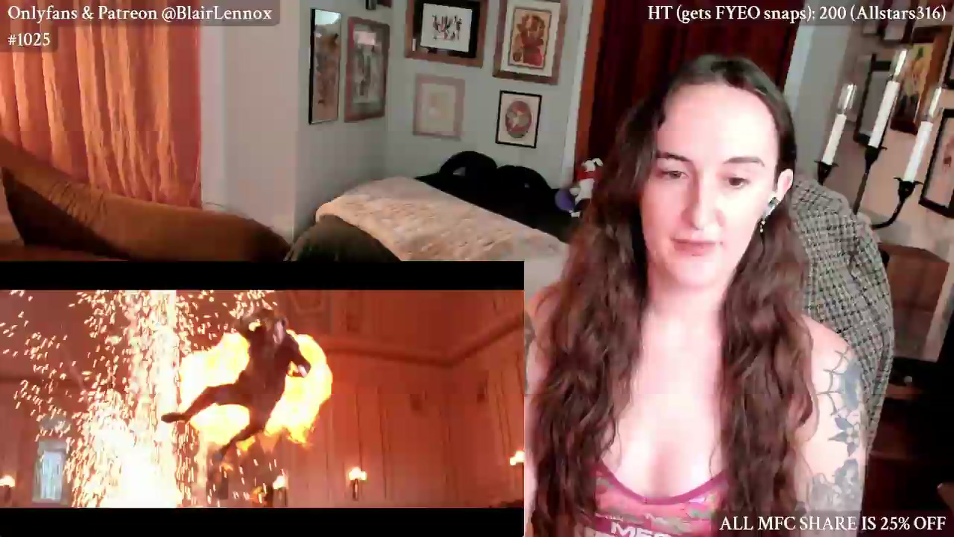 Gallery image thumbnail from BlairLennox's myfreecams stream on, 08/06/2026, 03:05 image 14 of 20
