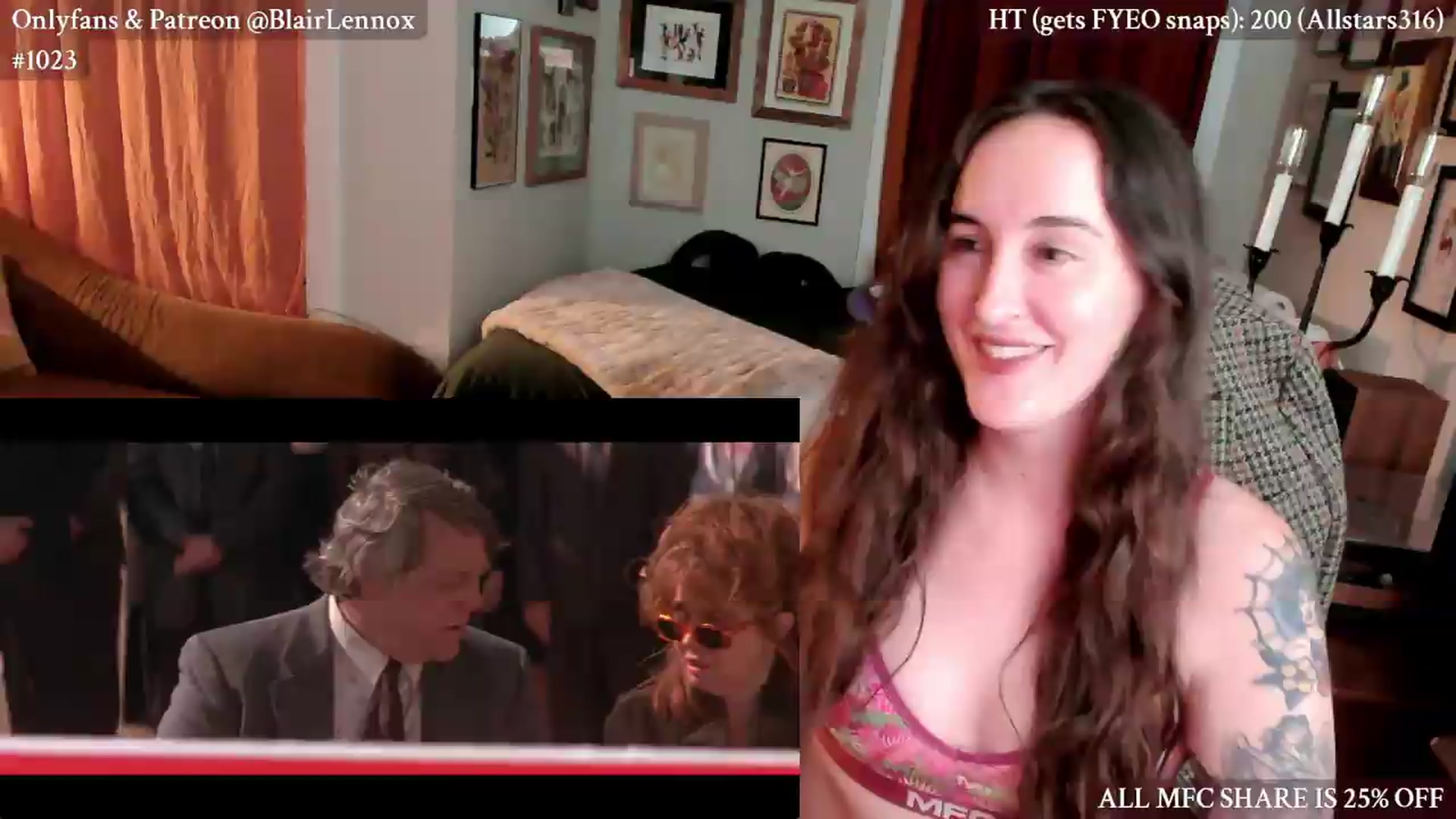 Gallery image thumbnail from BlairLennox's myfreecams stream on, 08/06/2026, 03:05 image 13 of 20