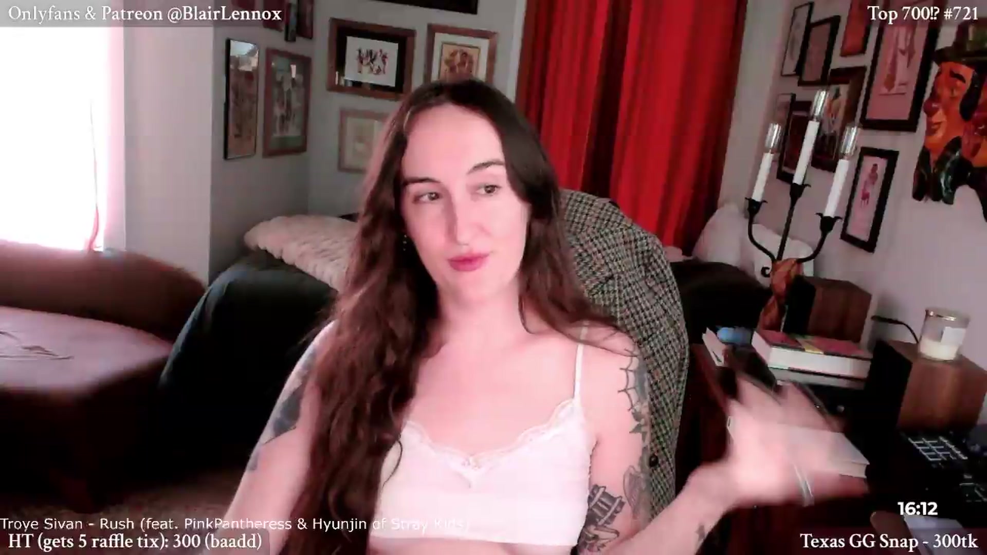 Gallery image thumbnail from BlairLennox's myfreecams stream on, 08/29/2026, 23:05 image 14 of 20