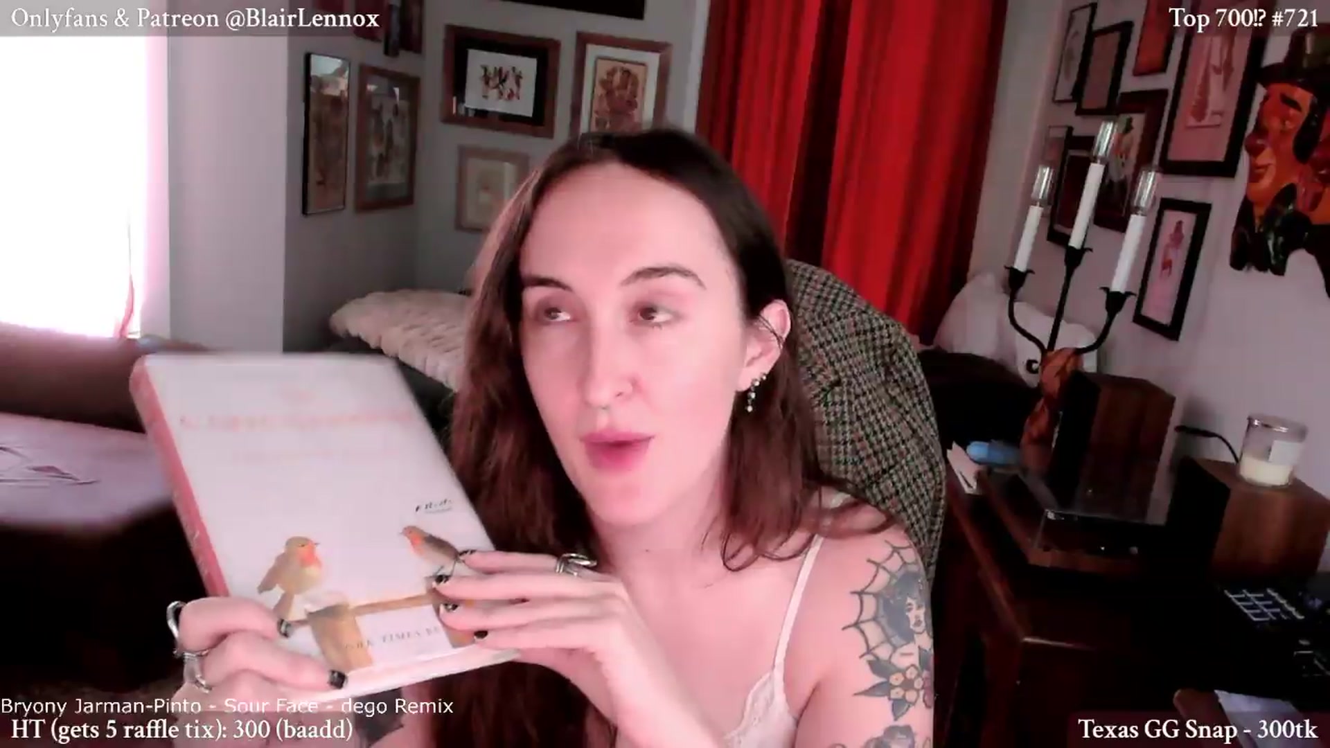 Gallery image thumbnail from BlairLennox's myfreecams stream on, 08/29/2026, 23:05 image 8 of 20