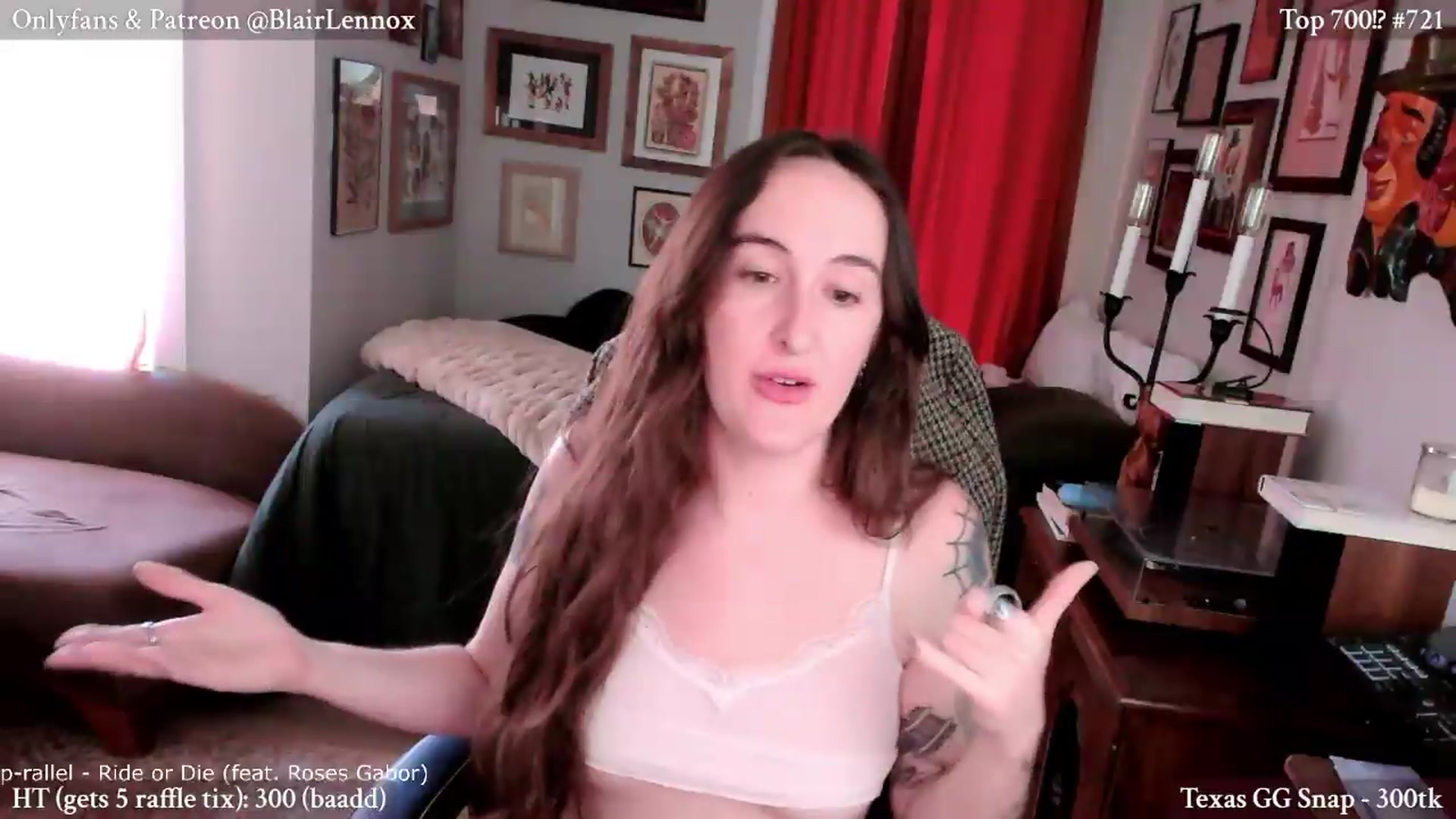 Gallery image thumbnail from BlairLennox's myfreecams stream on, 08/29/2026, 23:05 image 4 of 20