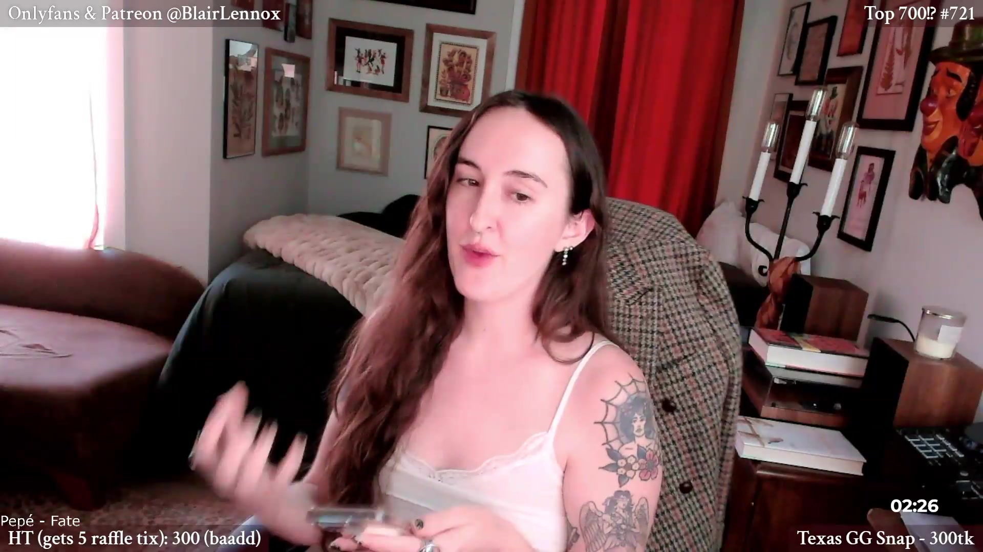 Gallery image thumbnail from BlairLennox's myfreecams stream on, 08/29/2026, 23:05 image 18 of 20