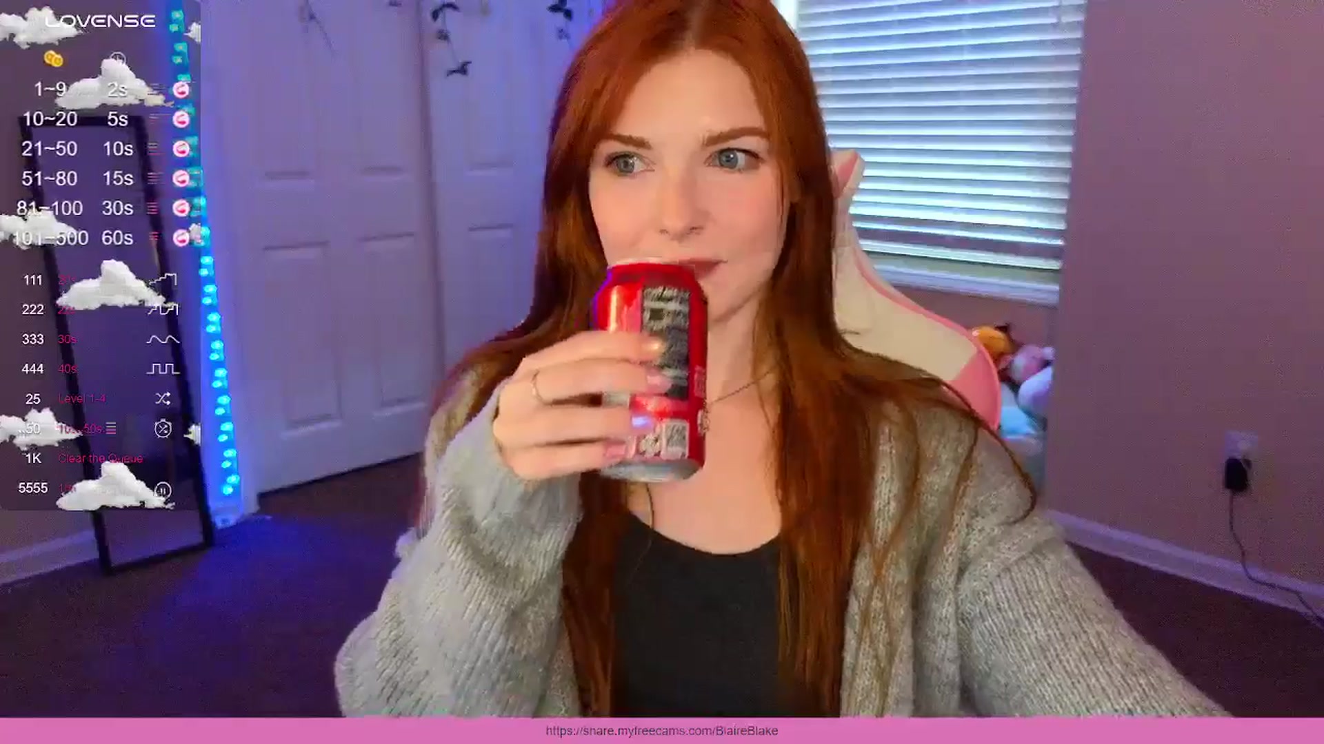 Gallery image thumbnail from BlaireBlake's myfreecams stream on, 06/18/2024, 24:23 image 8 of 20