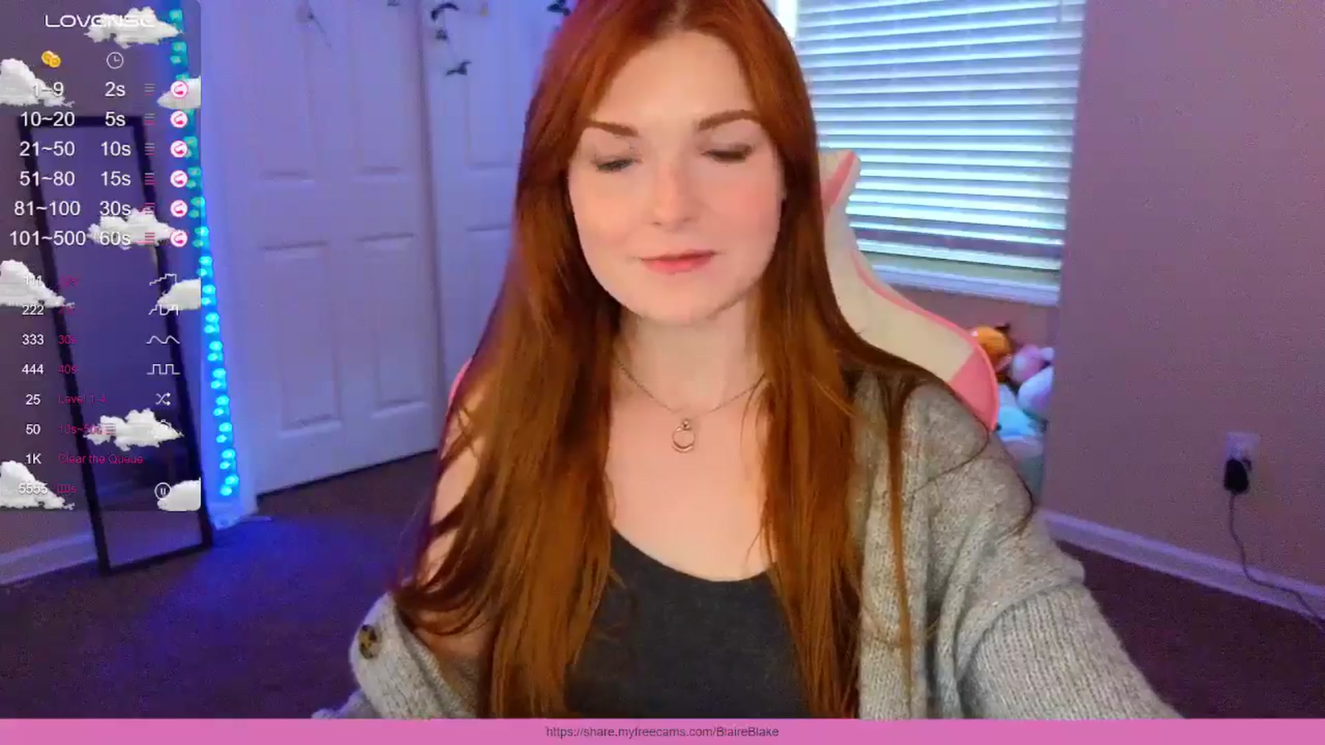 Gallery image thumbnail from BlaireBlake's myfreecams stream on, 06/18/2024, 24:23 image 5 of 20