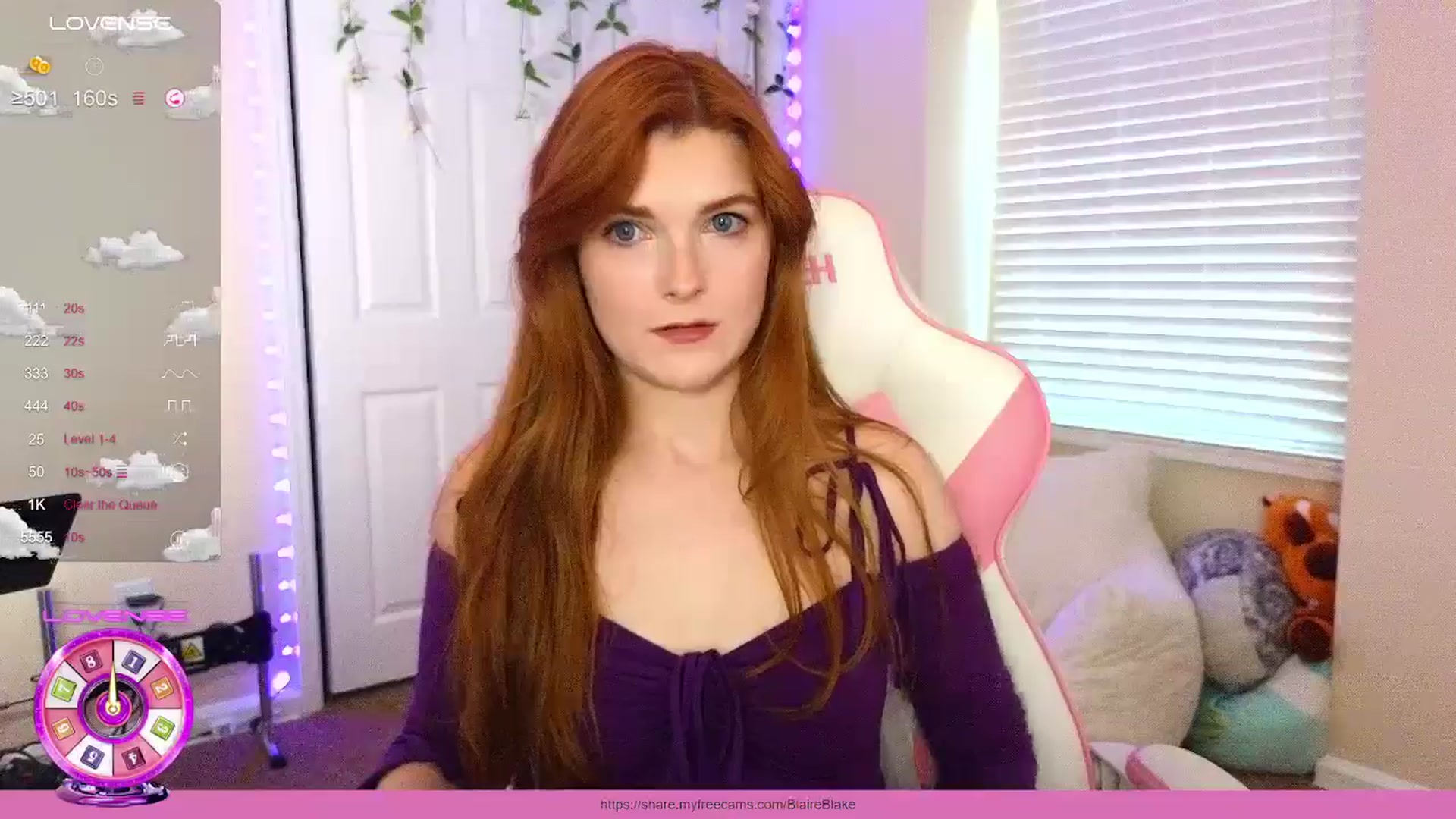 Gallery image thumbnail from BlaireBlake's myfreecams stream on, 07/30/2024, 24:39 image 9 of 20