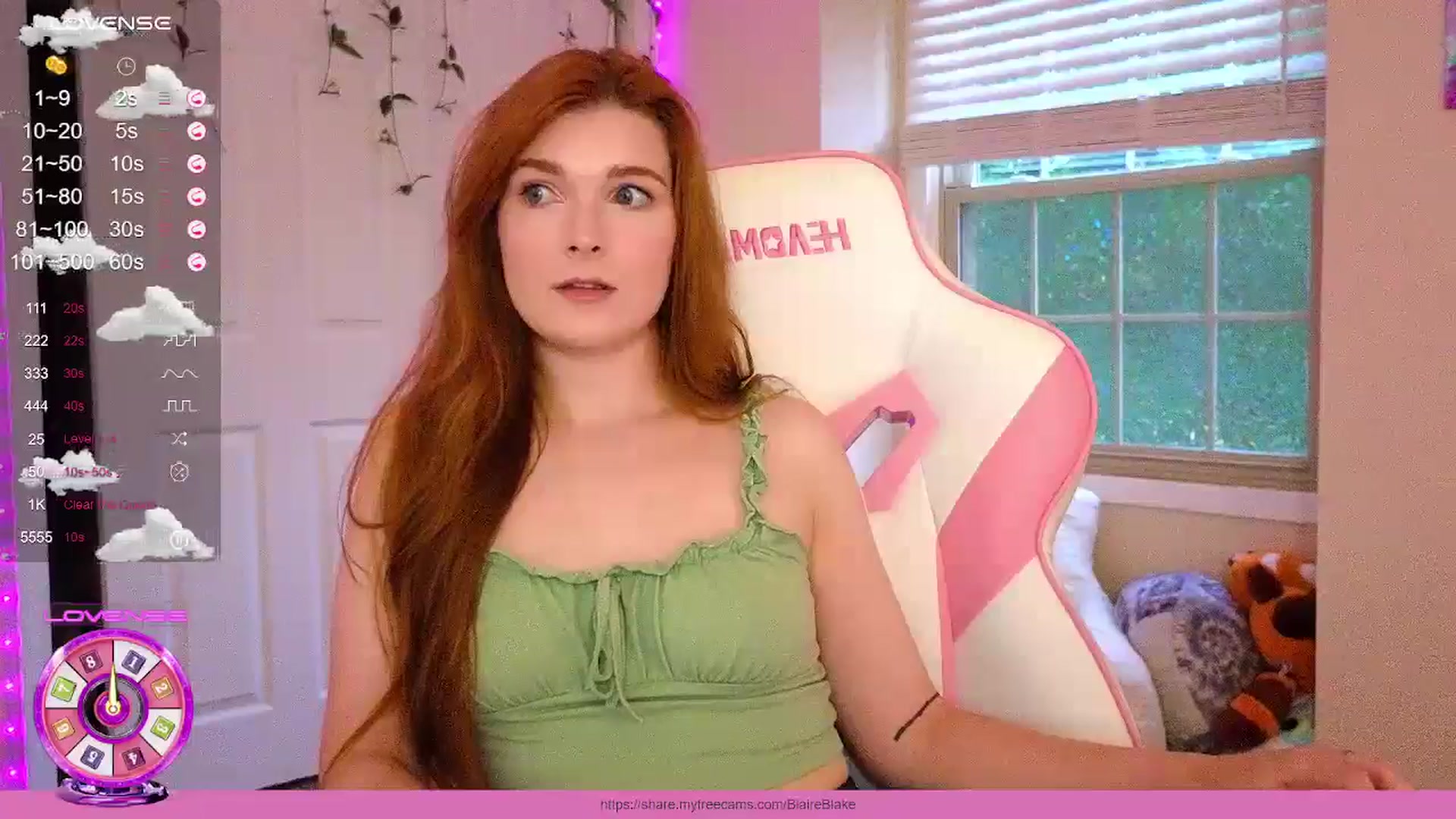 Gallery image thumbnail from BlaireBlake's myfreecams stream on, 08/05/2024, 24:52 image 2 of 20