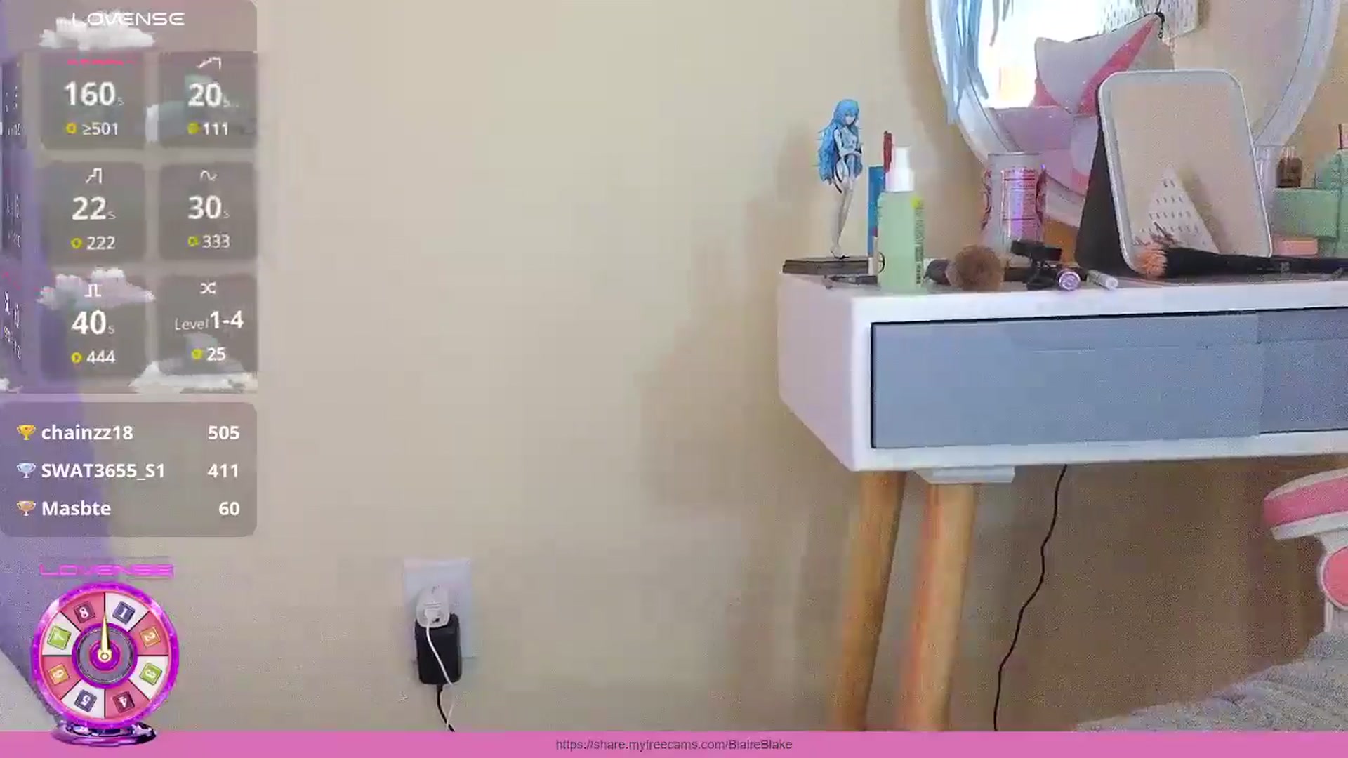 Gallery image thumbnail from BlaireBlake's myfreecams stream on, 11/27/2024, 04:24 image 12 of 20