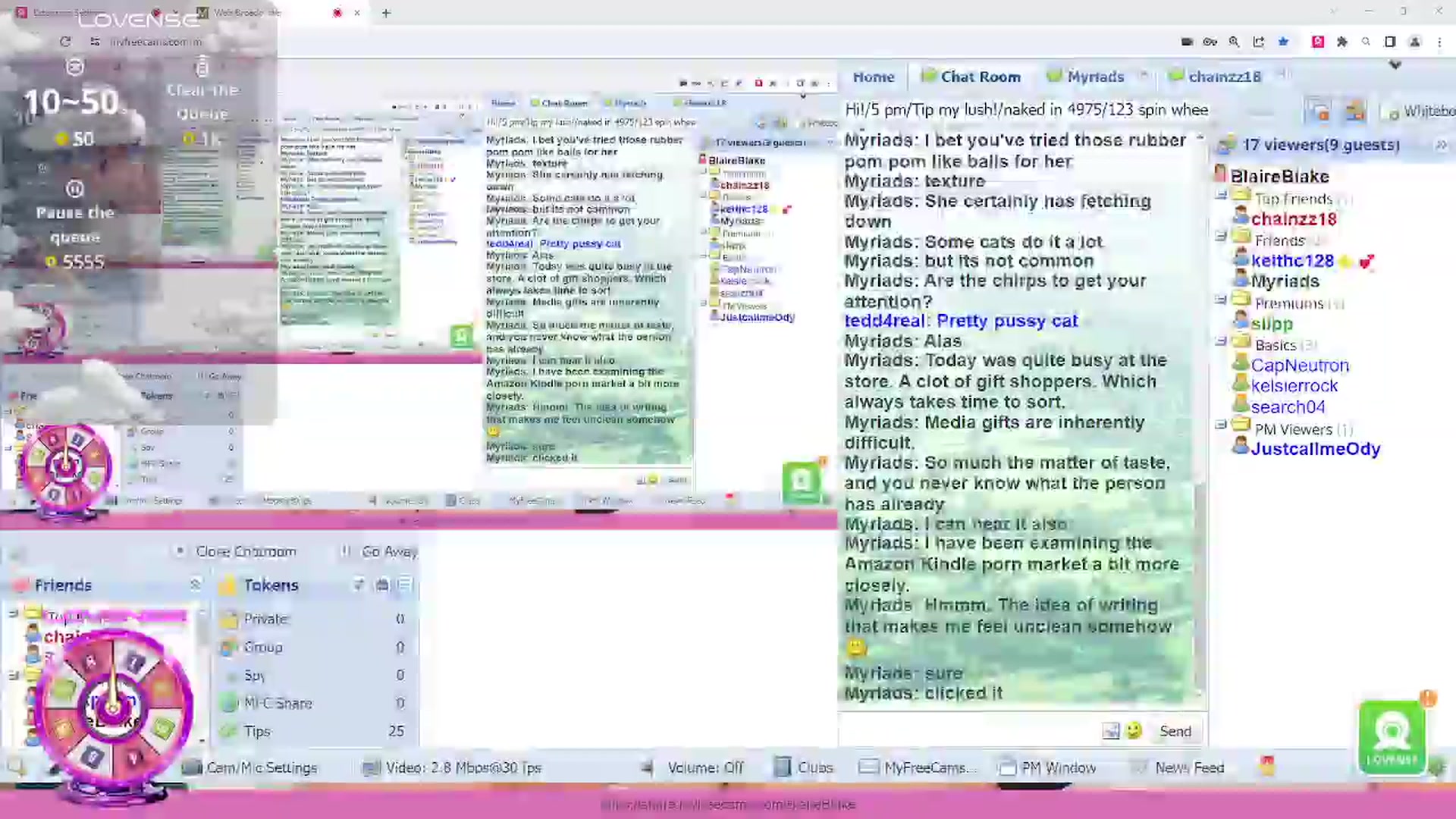 Gallery image thumbnail from BlaireBlake's myfreecams stream on, 12/12/2024, 02:42 image 13 of 20