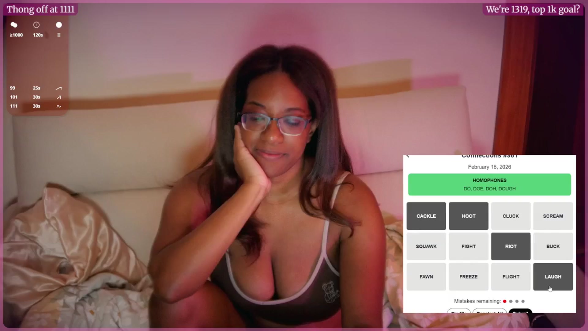 Gallery image thumbnail from BlessThisJess's myfreecams stream on, 02/16/2026, 08:06 image 7 of 20