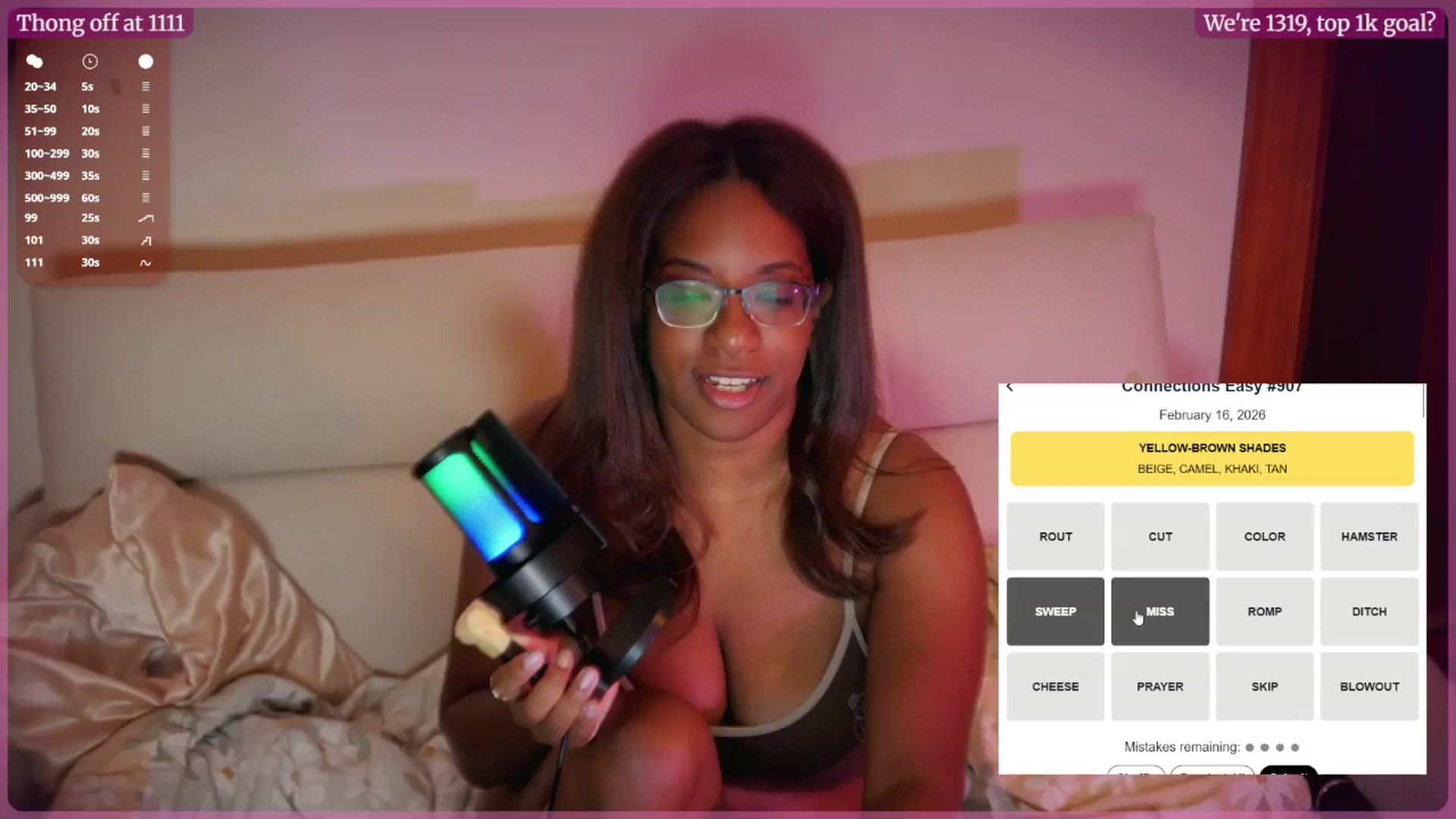 Gallery image thumbnail from BlessThisJess's myfreecams stream on, 02/16/2026, 08:06 image 11 of 20