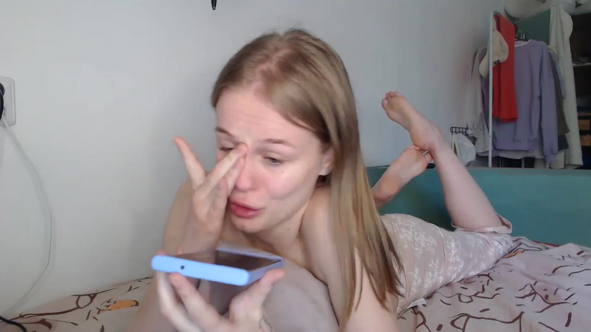 Gallery image thumbnail from Blondino4ka07's myfreecams stream on, 05/18/2024, 09:19 image 3 of 20