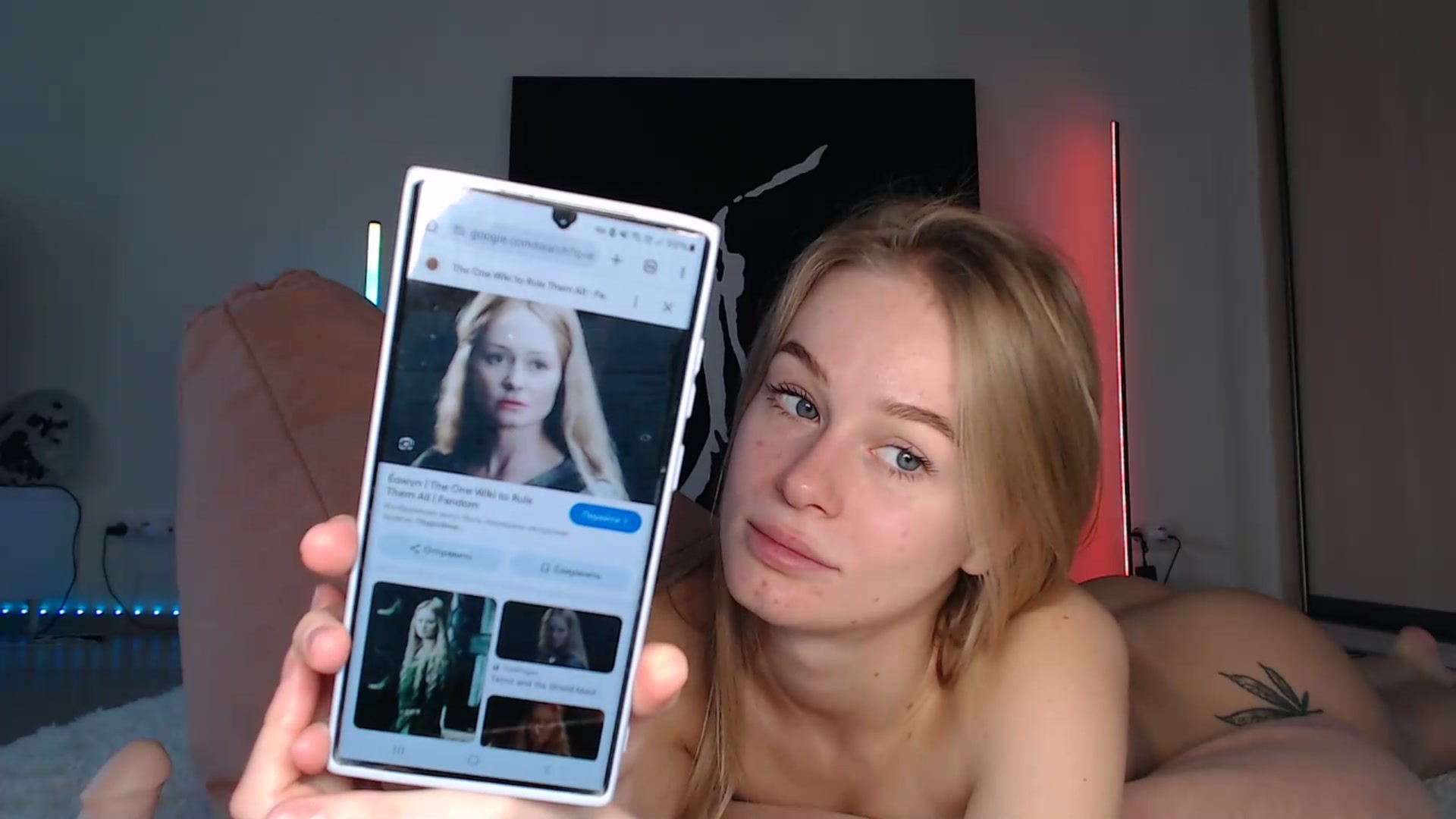 Gallery image thumbnail from Blondino4ka07's myfreecams stream on, 04/03/2025, 07:00 image 8 of 20