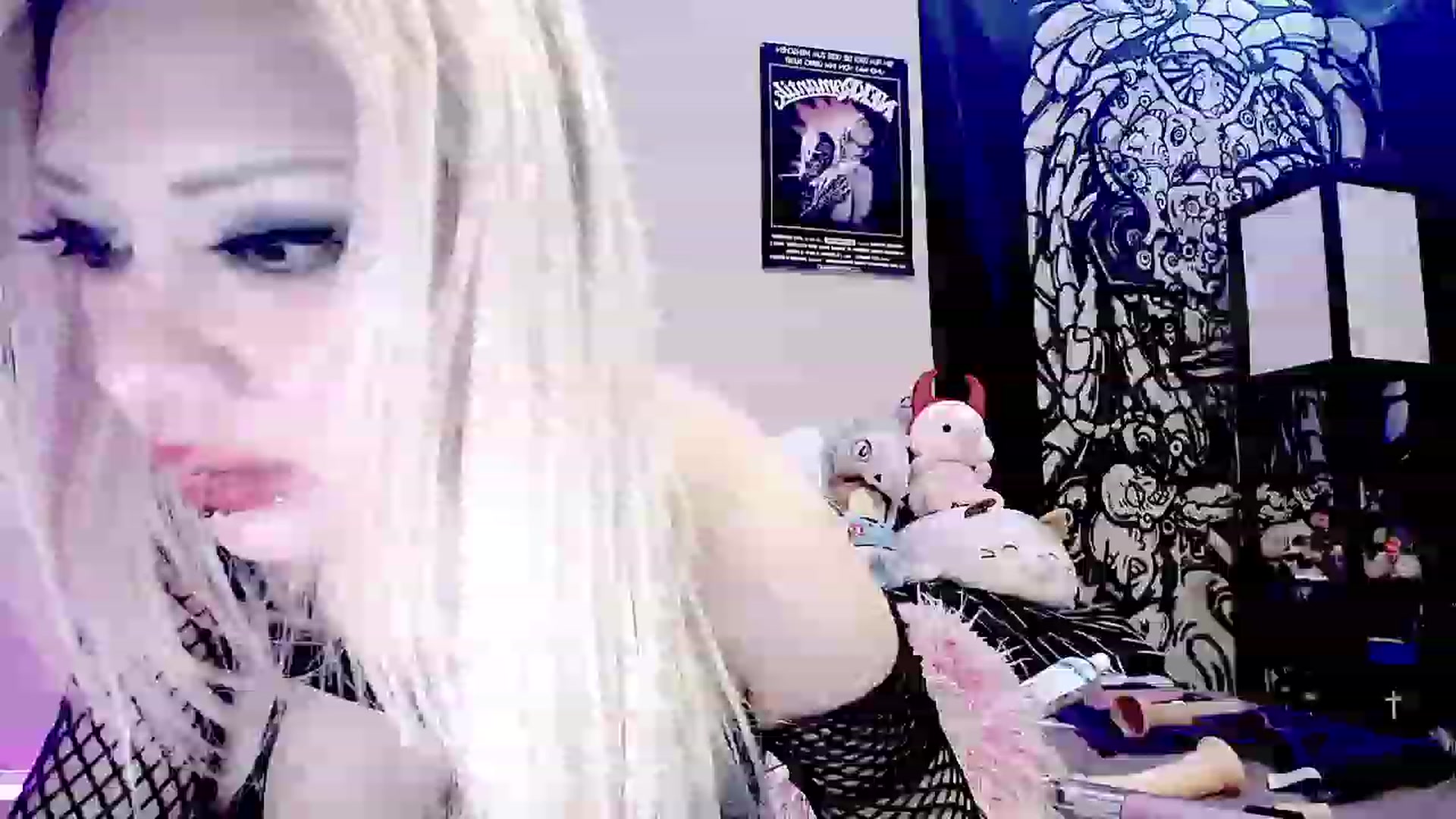 Gallery image thumbnail from BloodAngel_'s myfreecams stream on, 10/18/2023, 21:40 image 18 of 20