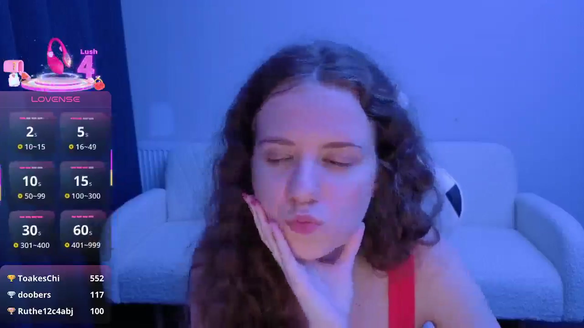 Gallery image thumbnail from BlueFlowerr's myfreecams stream on, 07/04/2025, 21:08 image 15 of 20