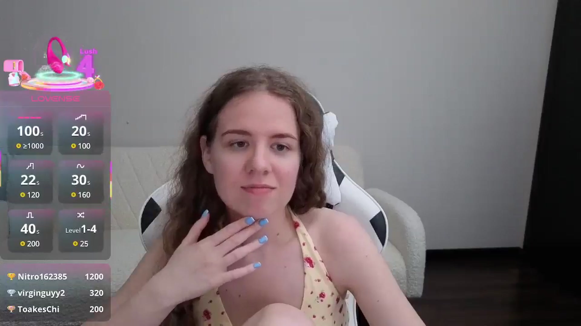 Gallery image thumbnail from BlueFlowerr's myfreecams stream on, 07/20/2025, 16:09 image 15 of 20