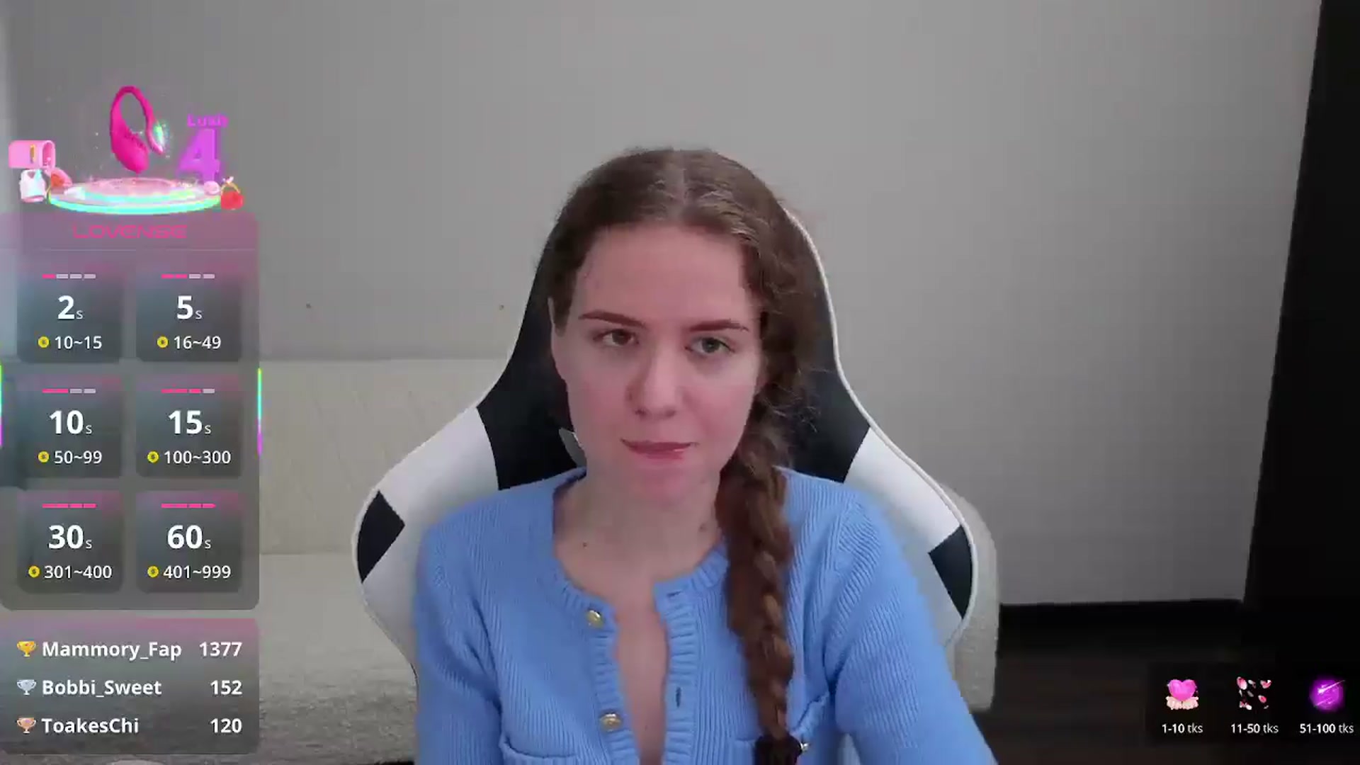 Gallery image thumbnail from BlueFlowerr's myfreecams stream on, 07/23/2025, 15:01 image 5 of 20