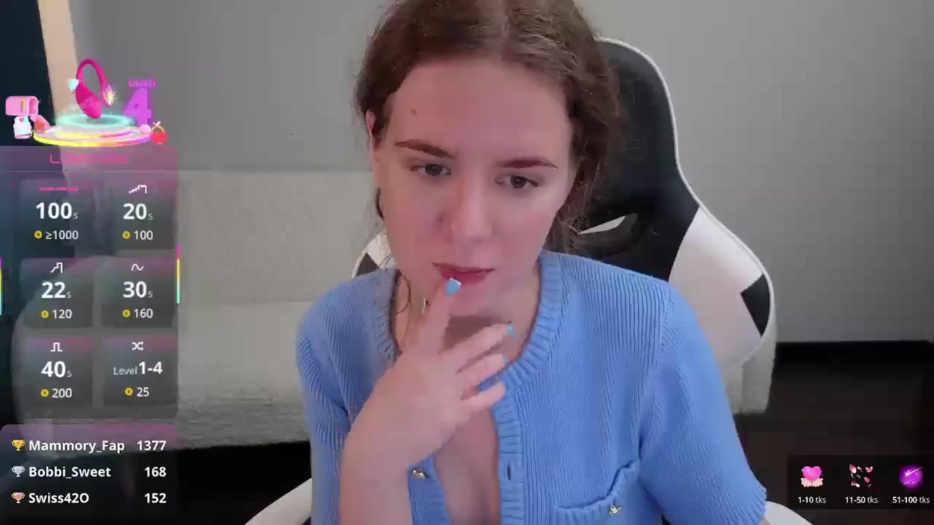 Gallery image thumbnail from BlueFlowerr's myfreecams stream on, 07/23/2025, 17:52 image 20 of 20