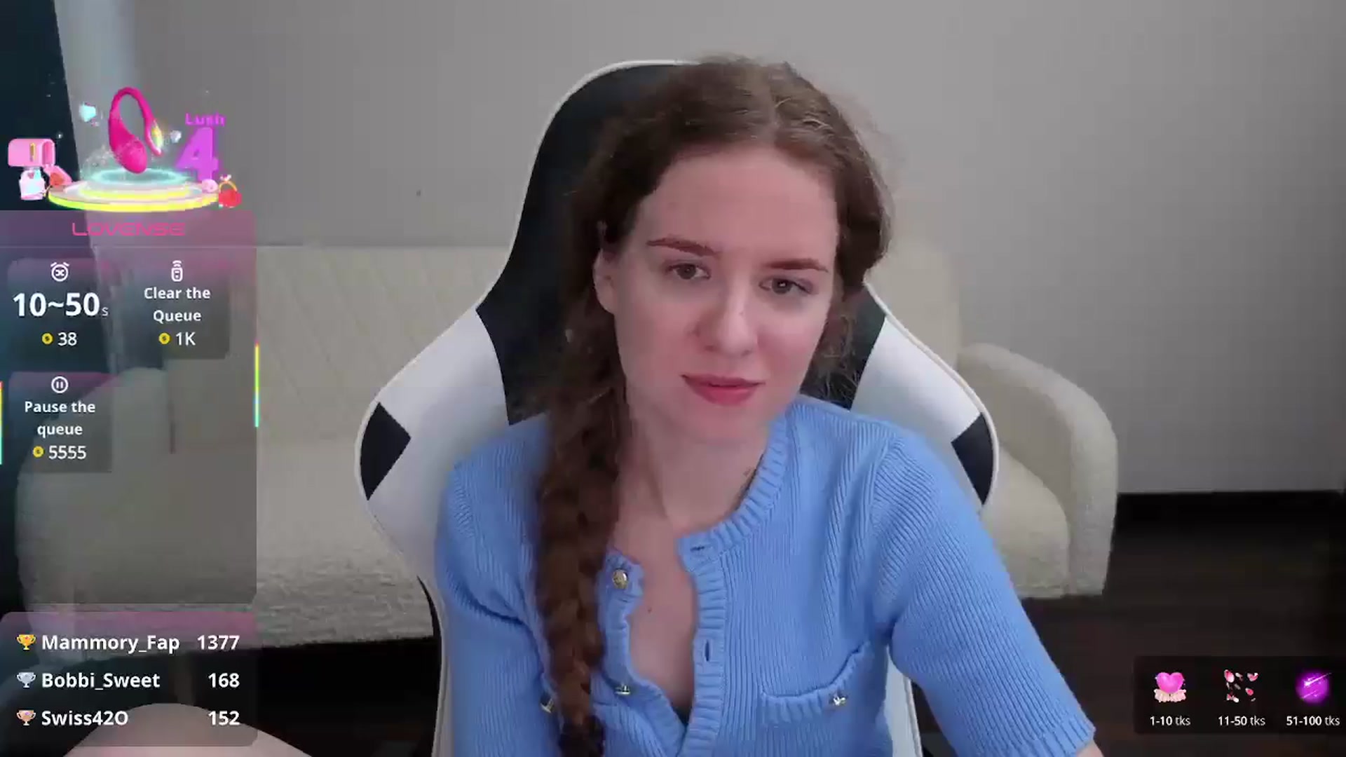 Gallery image thumbnail from BlueFlowerr's myfreecams stream on, 07/23/2025, 17:52 image 9 of 20