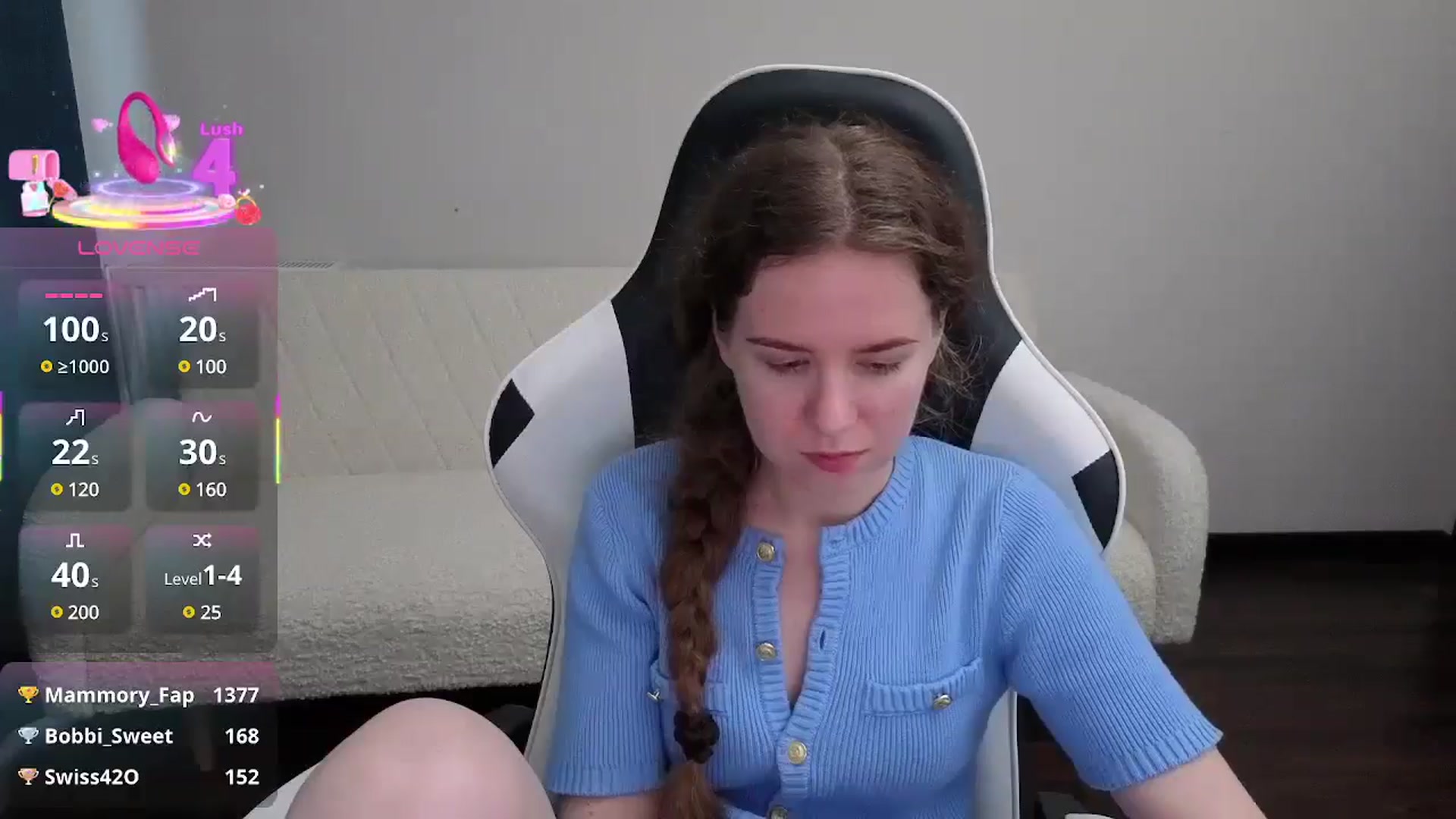 Gallery image thumbnail from BlueFlowerr's myfreecams stream on, 07/23/2025, 17:52 image 2 of 20