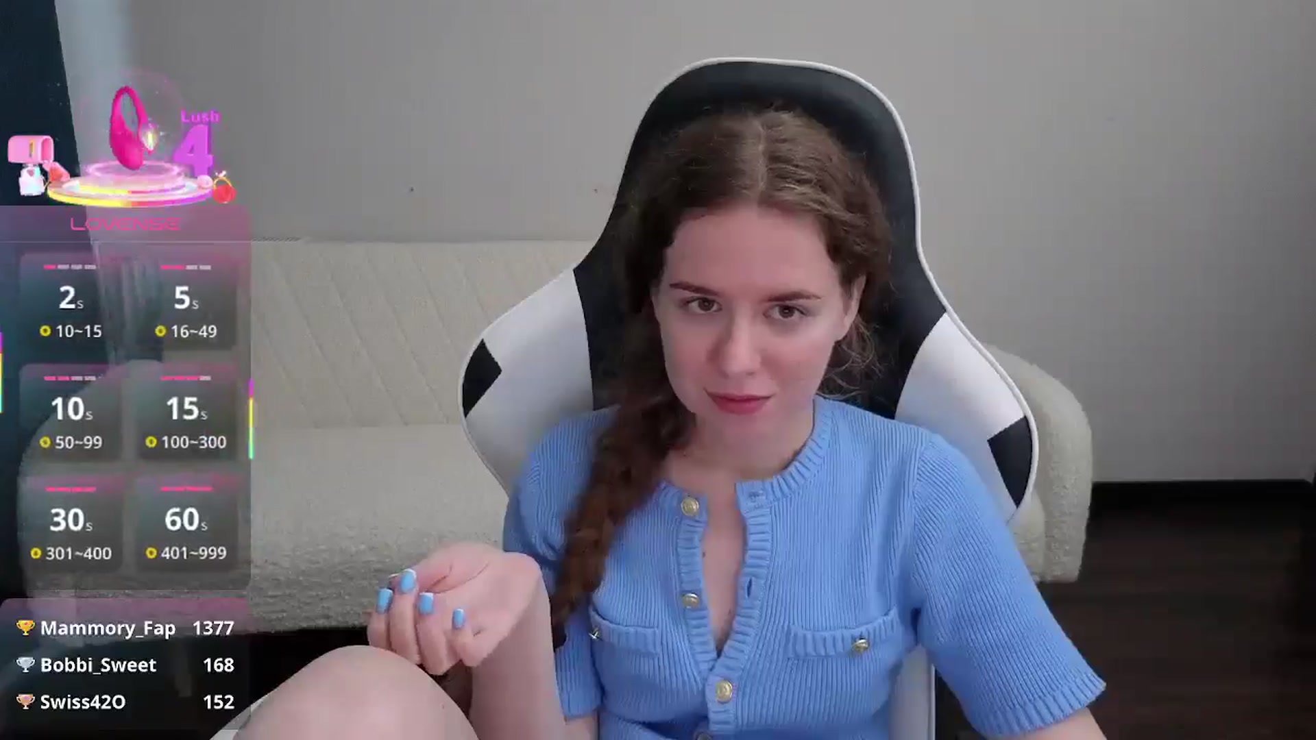 Gallery image thumbnail from BlueFlowerr's myfreecams stream on, 07/23/2025, 17:52 image 4 of 20