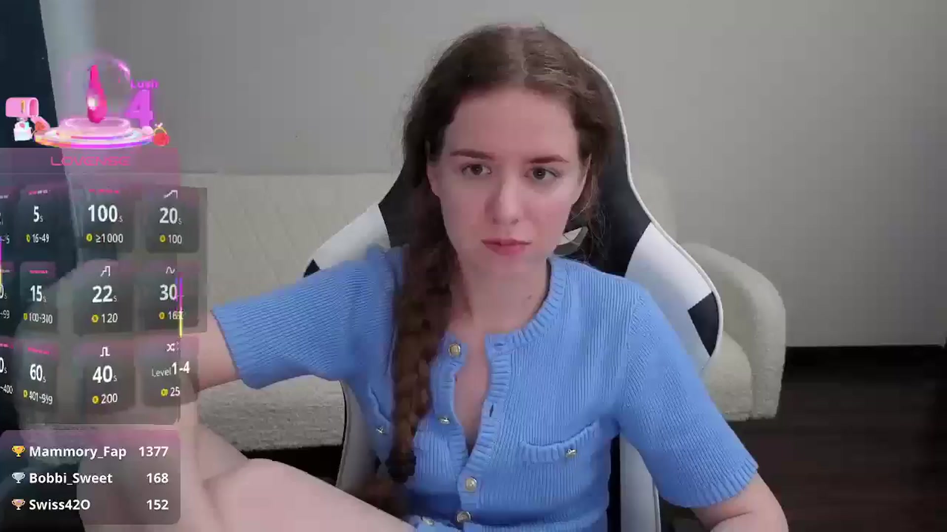 Gallery image thumbnail from BlueFlowerr's myfreecams stream on, 07/23/2025, 17:52 image 6 of 20