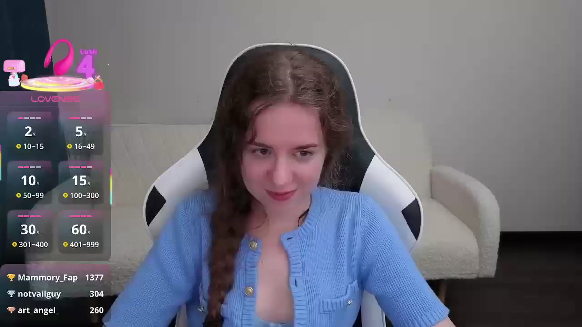Gallery image thumbnail from BlueFlowerr's myfreecams stream on, 07/23/2025, 21:20 image 5 of 20