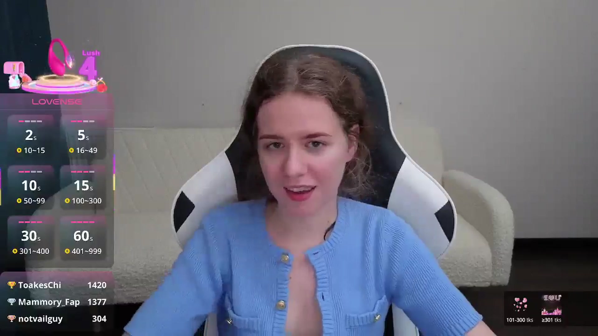 Gallery image thumbnail from BlueFlowerr's myfreecams stream on, 07/23/2025, 21:20 image 17 of 20