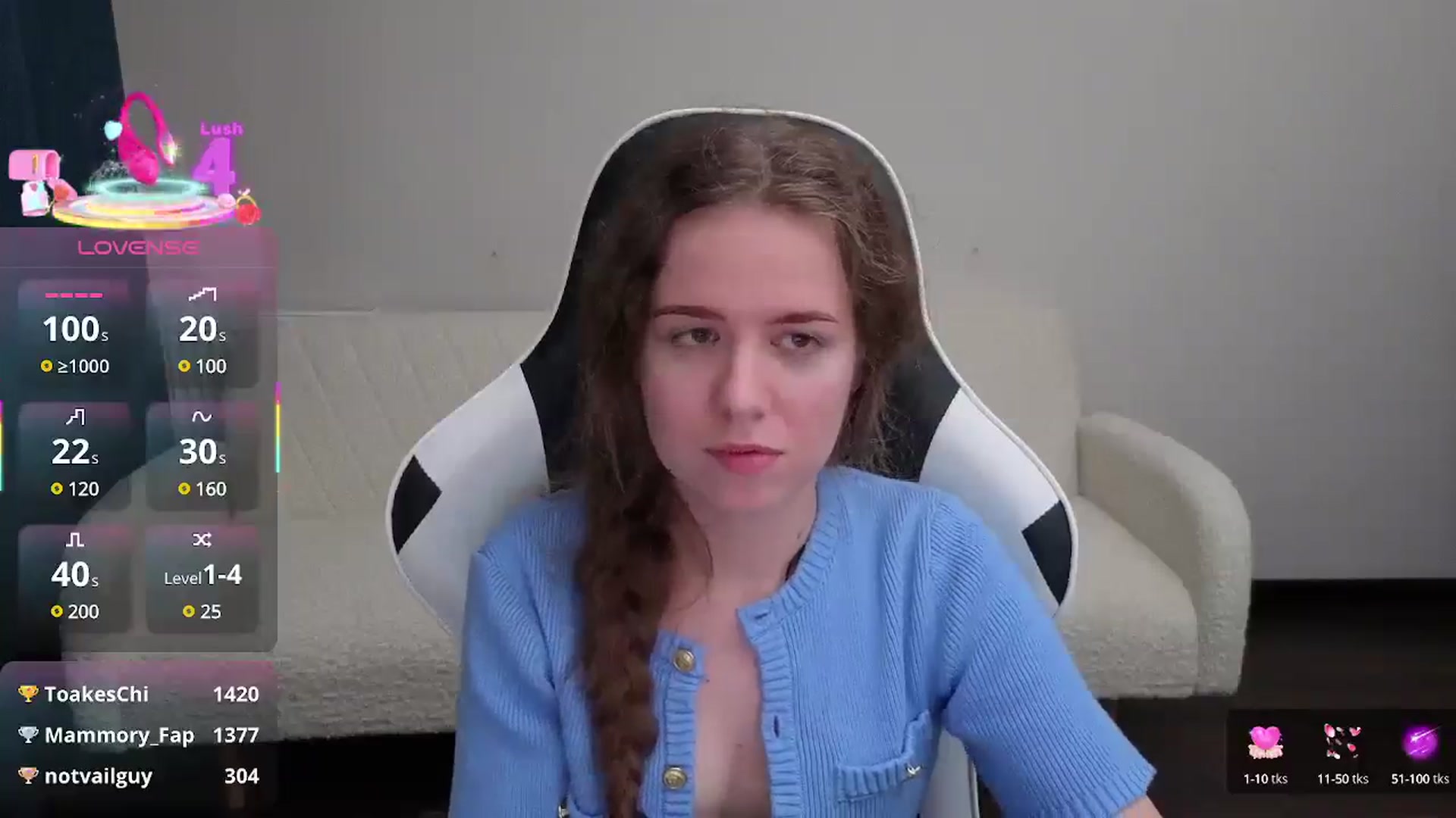 Gallery image thumbnail from BlueFlowerr's myfreecams stream on, 07/23/2025, 21:20 image 8 of 20