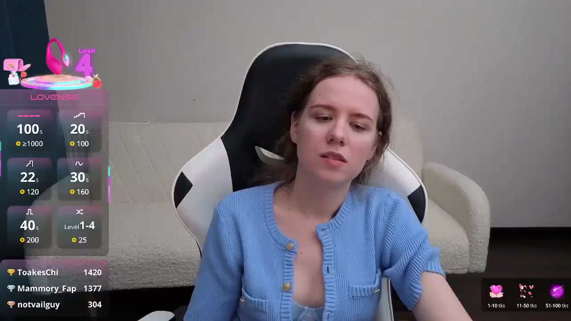 Gallery image thumbnail from BlueFlowerr's myfreecams stream on, 07/23/2025, 21:20 image 10 of 20