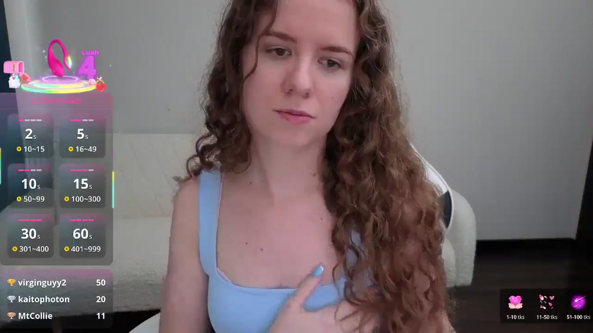 Gallery image thumbnail from BlueFlowerr's myfreecams stream on, 07/27/2025, 15:10 image 6 of 20