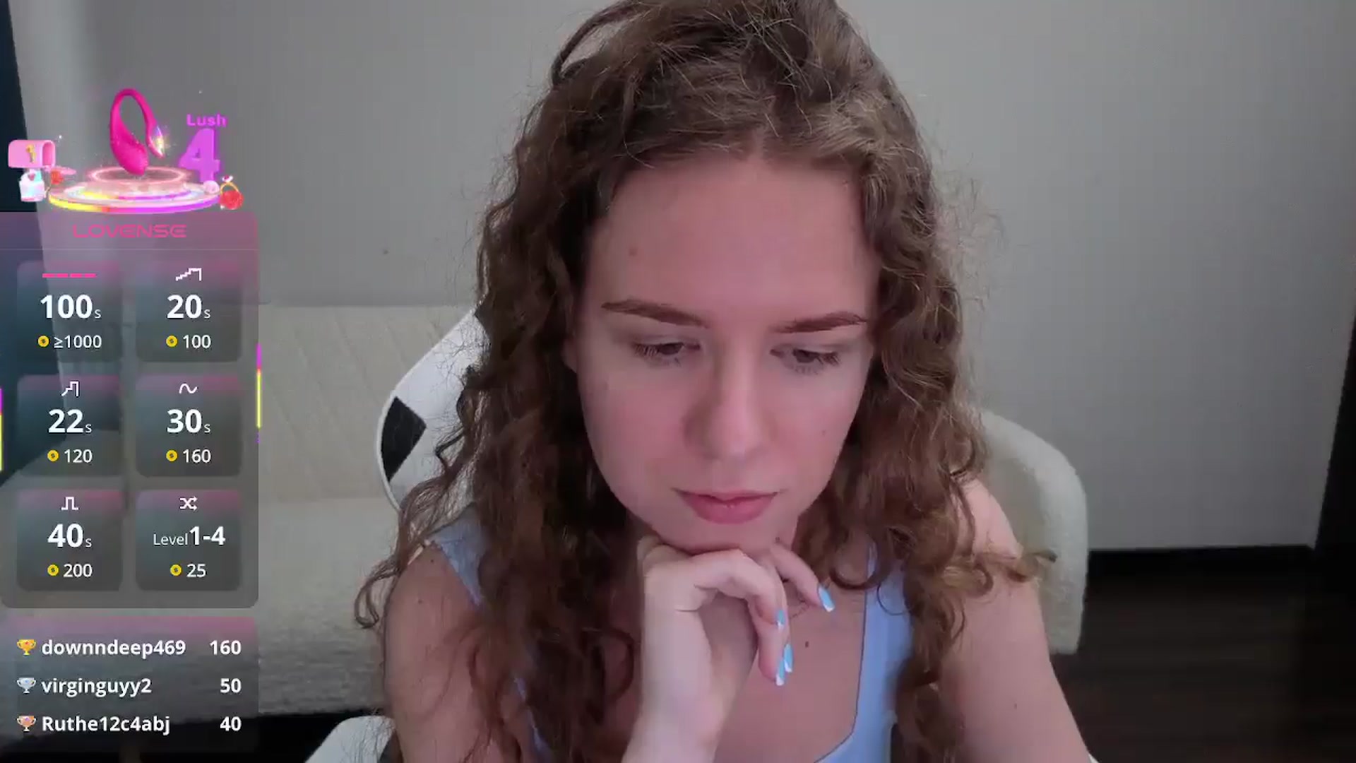 Gallery image thumbnail from BlueFlowerr's myfreecams stream on, 07/27/2025, 15:10 image 14 of 20