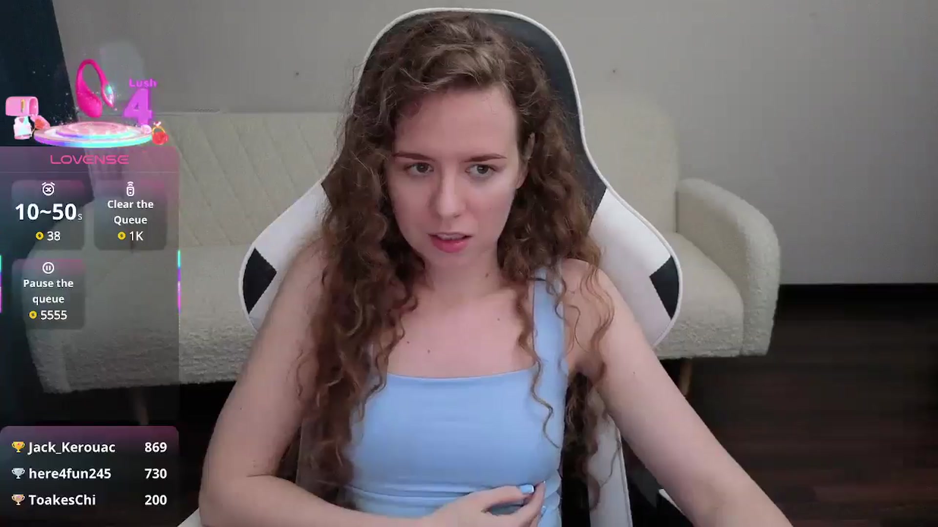 Gallery image thumbnail from BlueFlowerr's myfreecams stream on, 07/27/2025, 17:00 image 9 of 20
