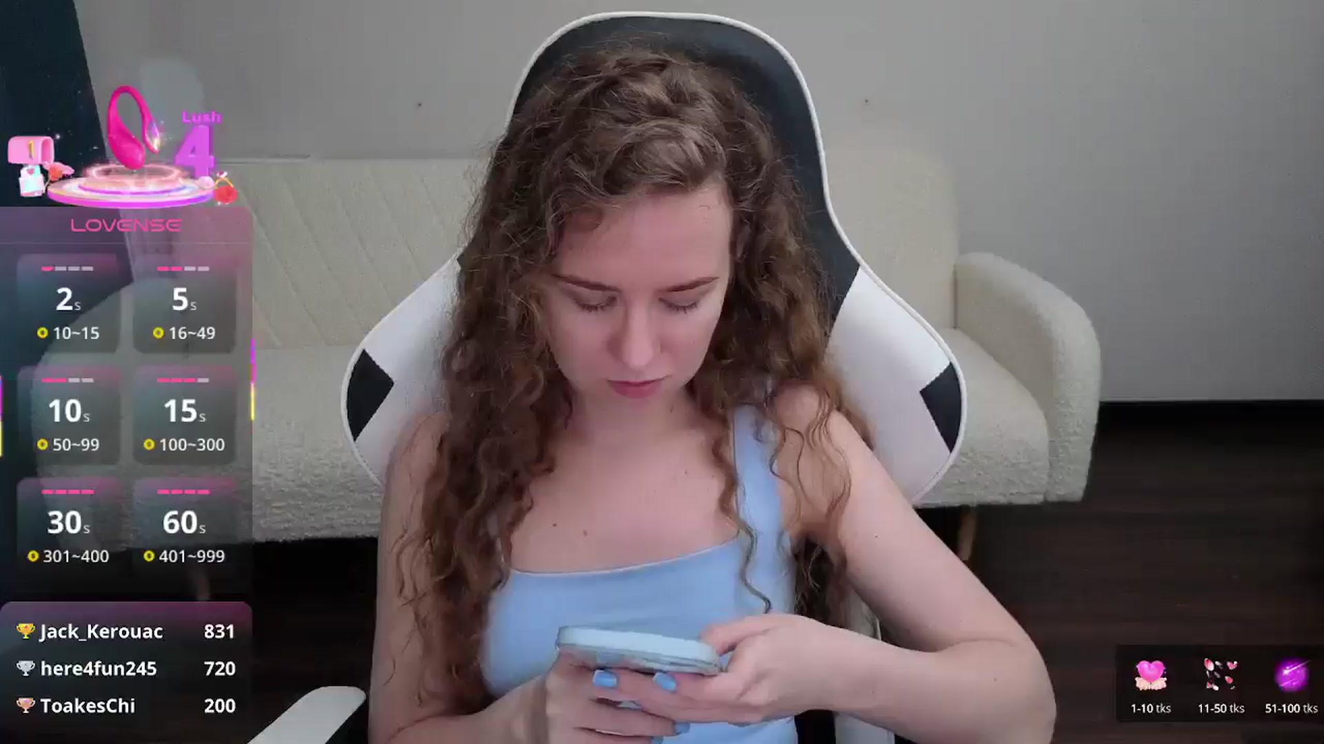 Gallery image thumbnail from BlueFlowerr's myfreecams stream on, 07/27/2025, 17:00 image 8 of 20