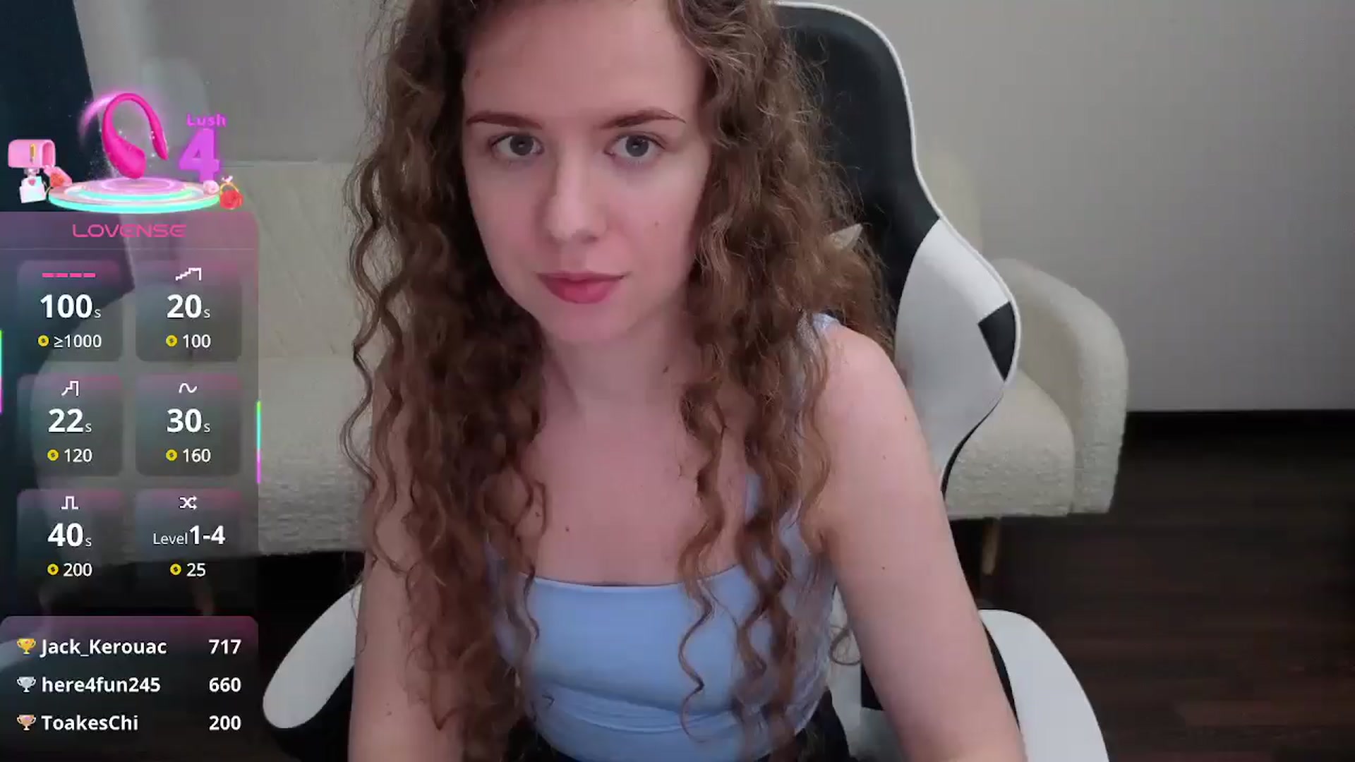 Gallery image thumbnail from BlueFlowerr's myfreecams stream on, 07/27/2025, 17:00 image 1 of 20