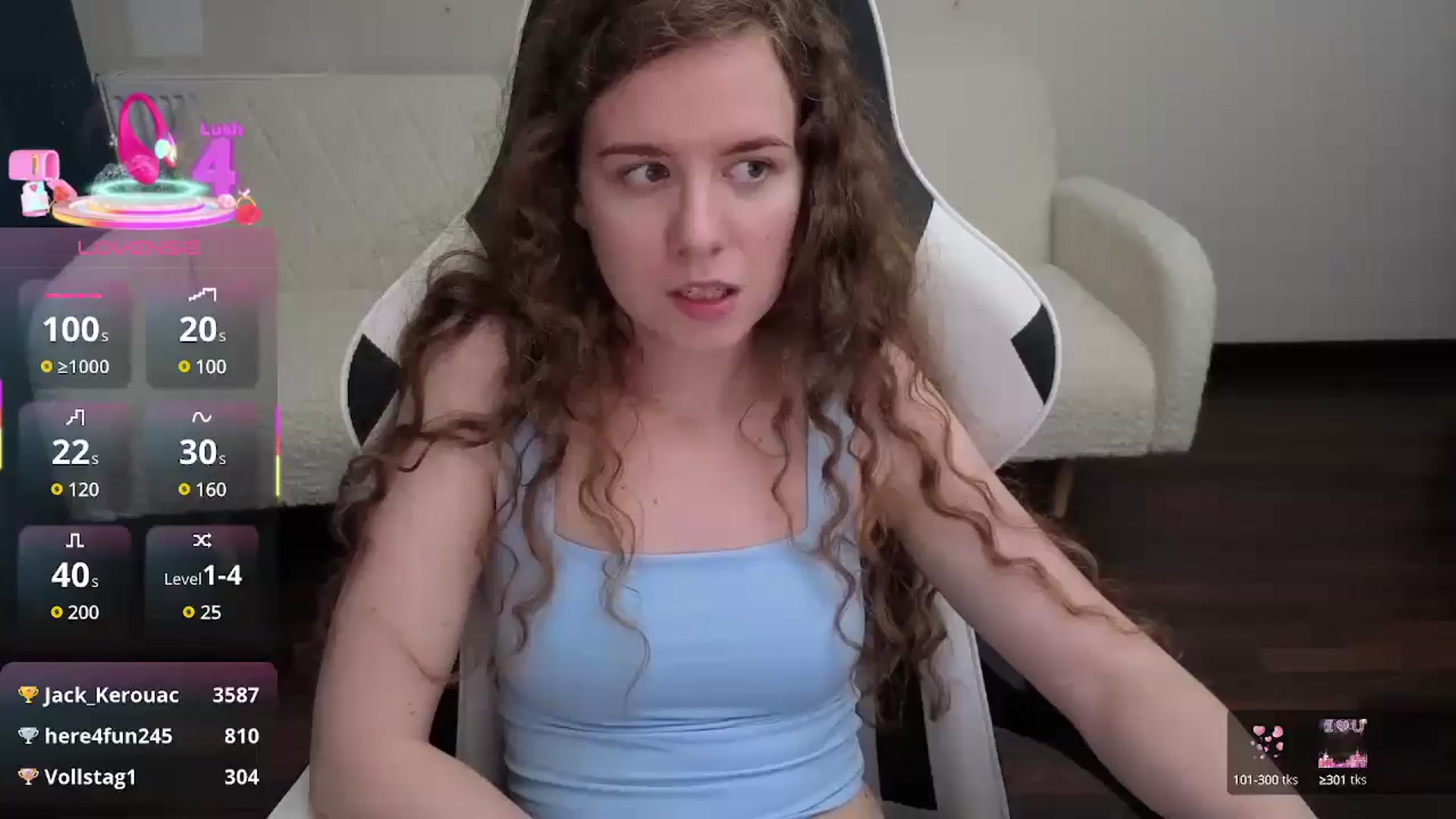Gallery image thumbnail from BlueFlowerr's myfreecams stream on, 07/27/2025, 19:11 image 16 of 20