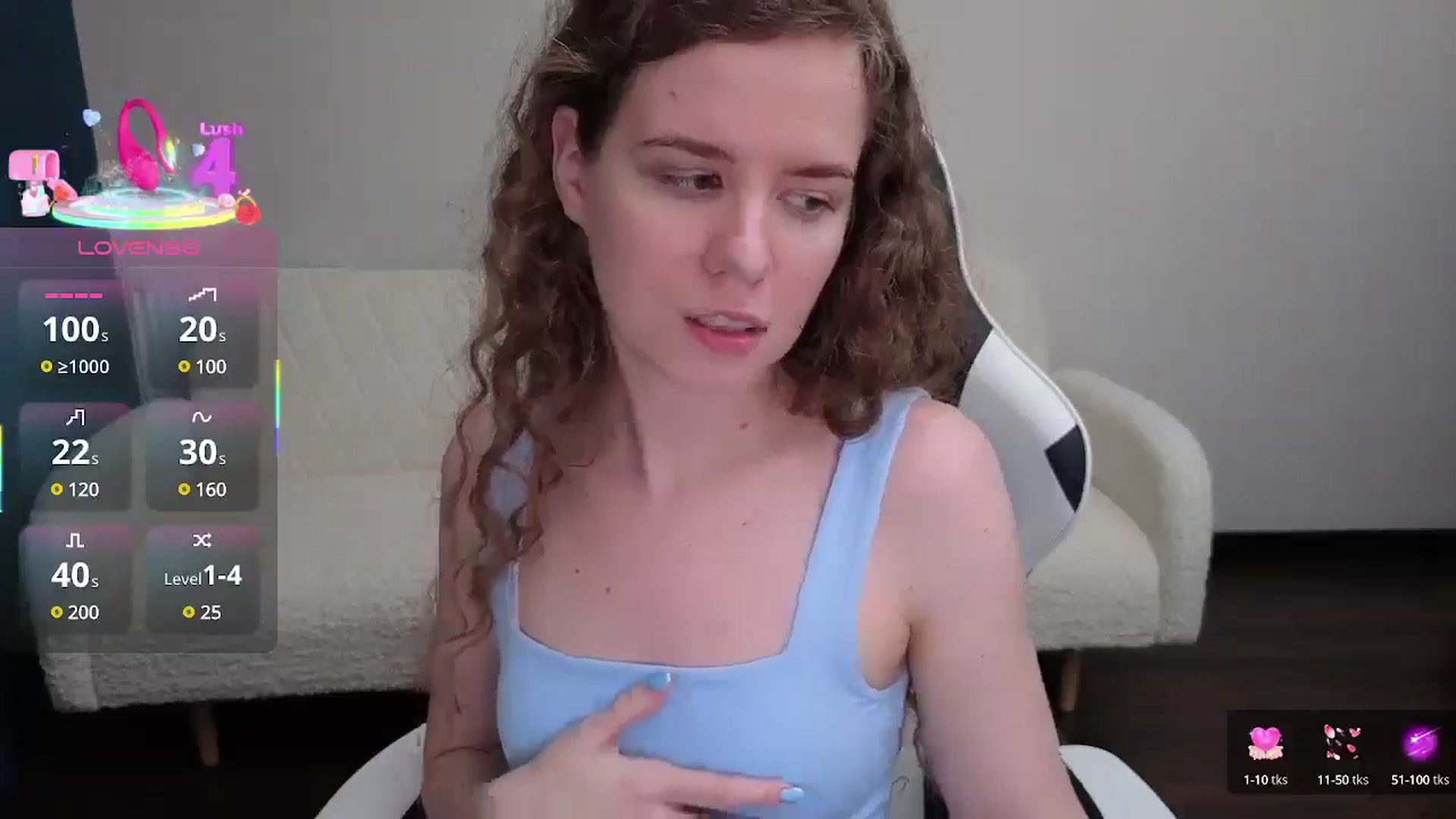 Gallery image thumbnail from BlueFlowerr's myfreecams stream on, 07/27/2025, 19:11 image 6 of 20