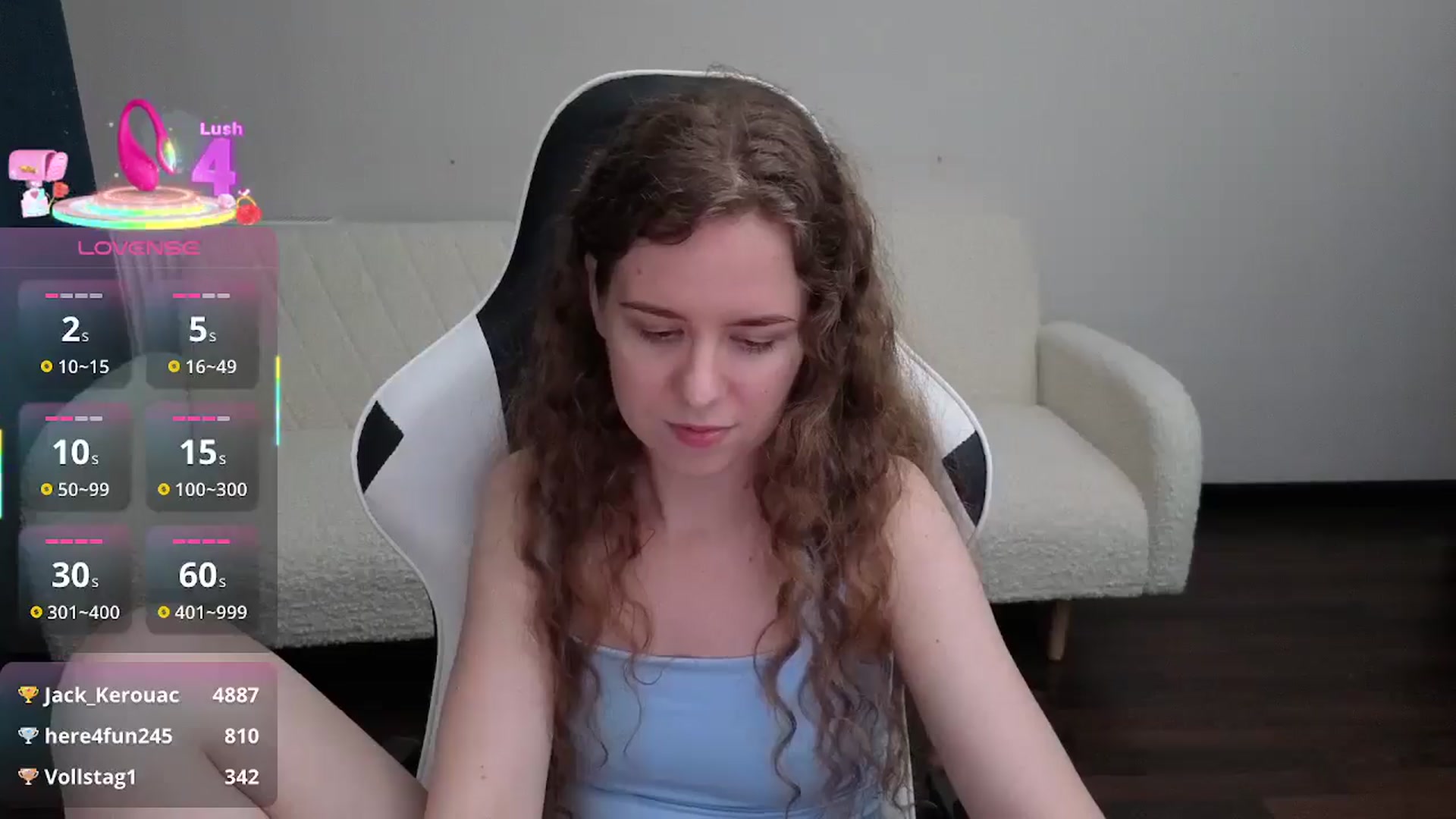Gallery image thumbnail from BlueFlowerr's myfreecams stream on, 07/27/2025, 21:15 image 7 of 20