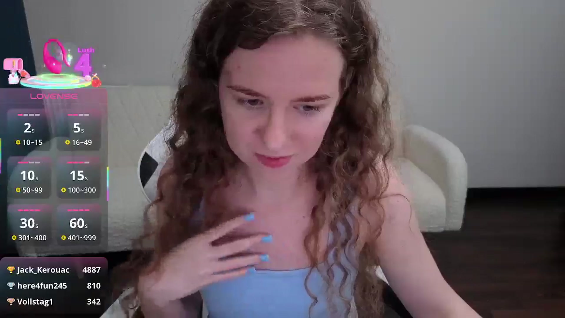 Gallery image thumbnail from BlueFlowerr's myfreecams stream on, 07/27/2025, 21:15 image 11 of 20
