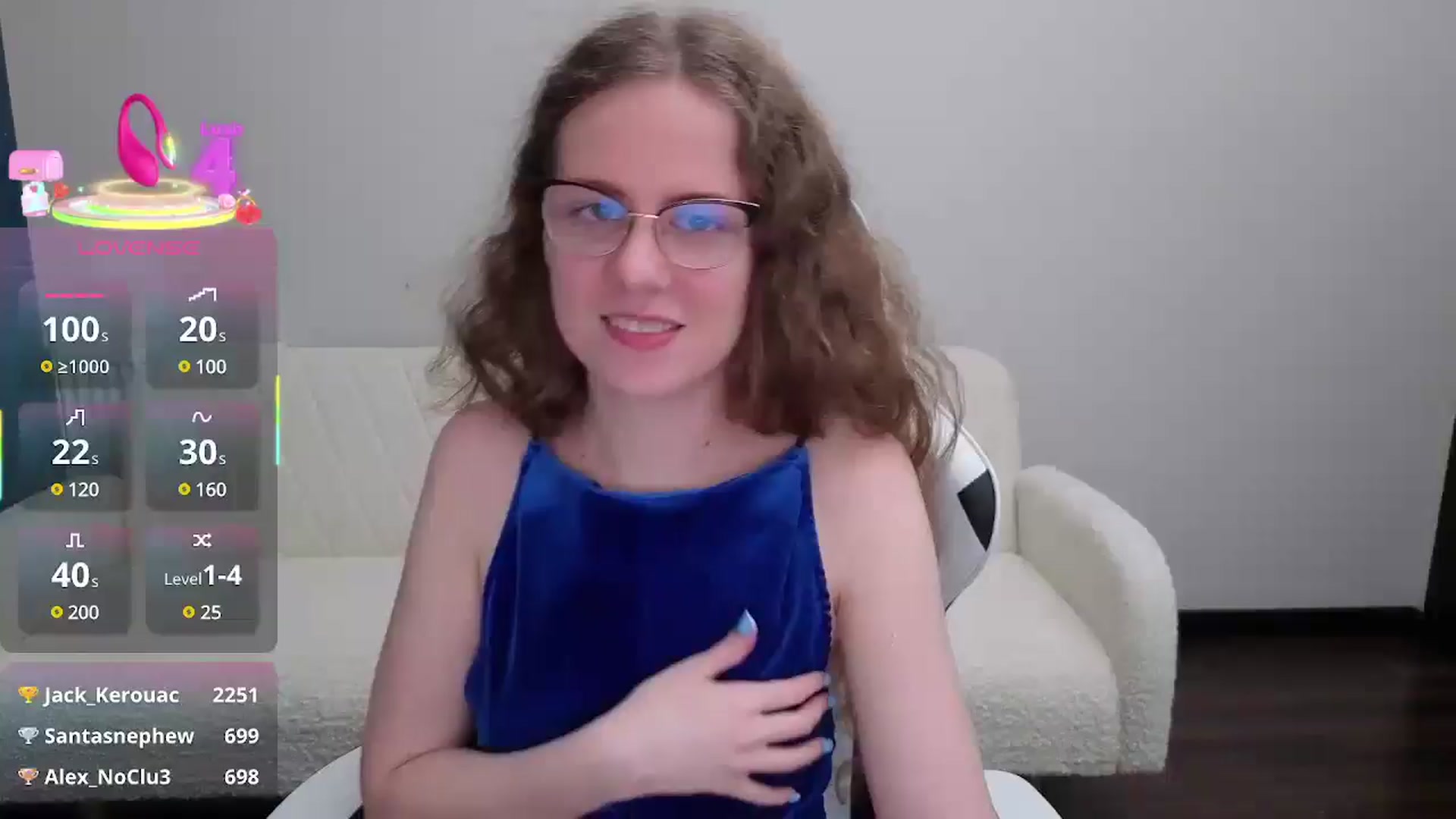 Gallery image thumbnail from BlueFlowerr's myfreecams stream on, 08/01/2025, 19:53 image 19 of 20