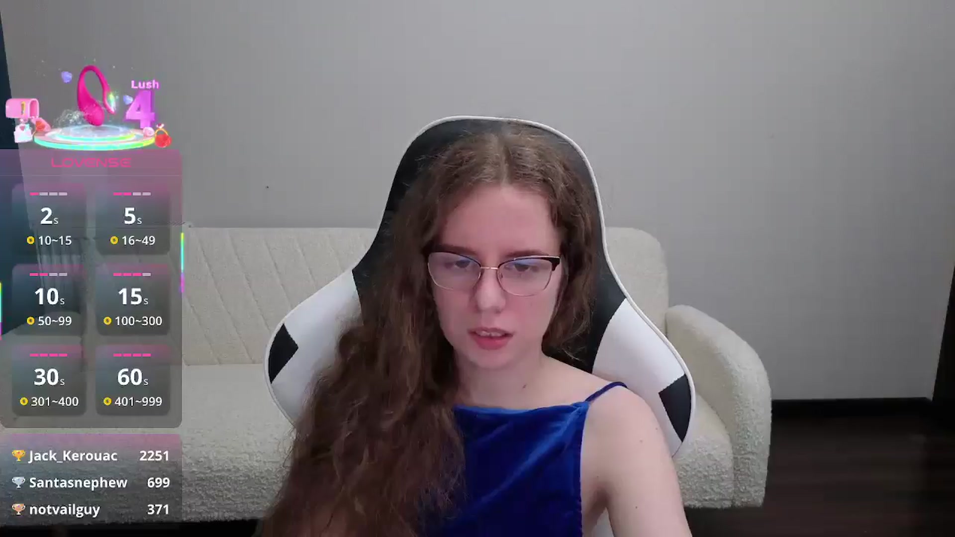 Gallery image thumbnail from BlueFlowerr's myfreecams stream on, 08/01/2025, 19:53 image 6 of 20