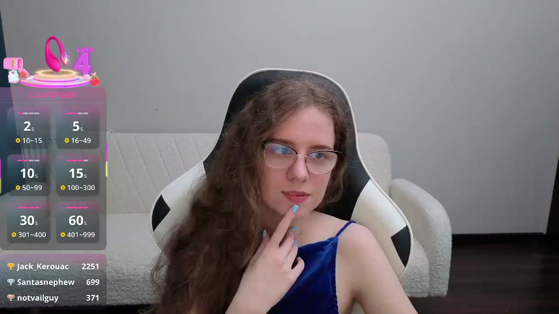 Gallery image thumbnail from BlueFlowerr's myfreecams stream on, 08/01/2025, 19:53 image 5 of 20