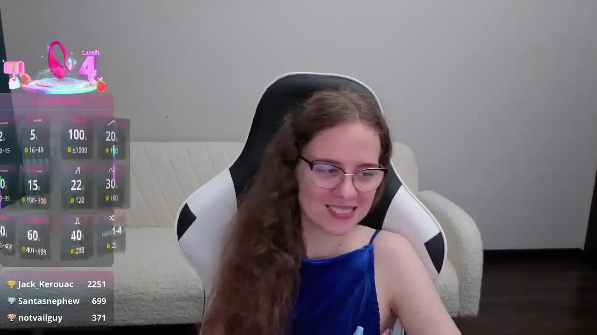 Gallery image thumbnail from BlueFlowerr's myfreecams stream on, 08/01/2025, 19:53 image 17 of 20