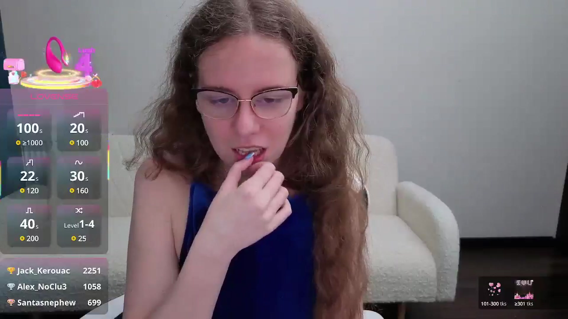 Gallery image thumbnail from BlueFlowerr's myfreecams stream on, 08/01/2025, 19:53 image 20 of 20