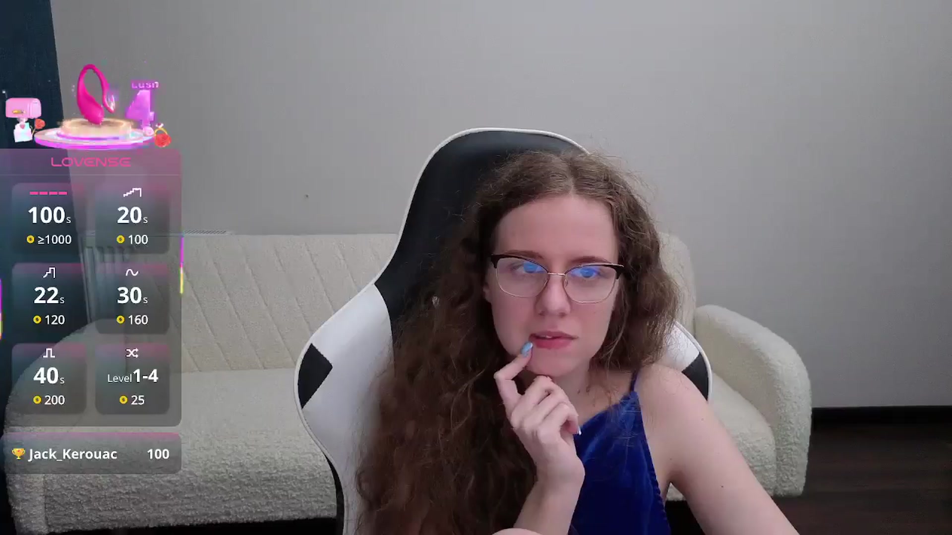 Gallery image thumbnail from BlueFlowerr's myfreecams stream on, 08/01/2025, 21:12 image 19 of 20