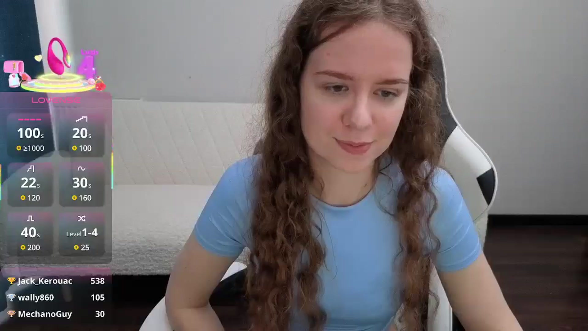 Gallery image thumbnail from BlueFlowerr's myfreecams stream on, 08/04/2025, 14:53 image 18 of 20