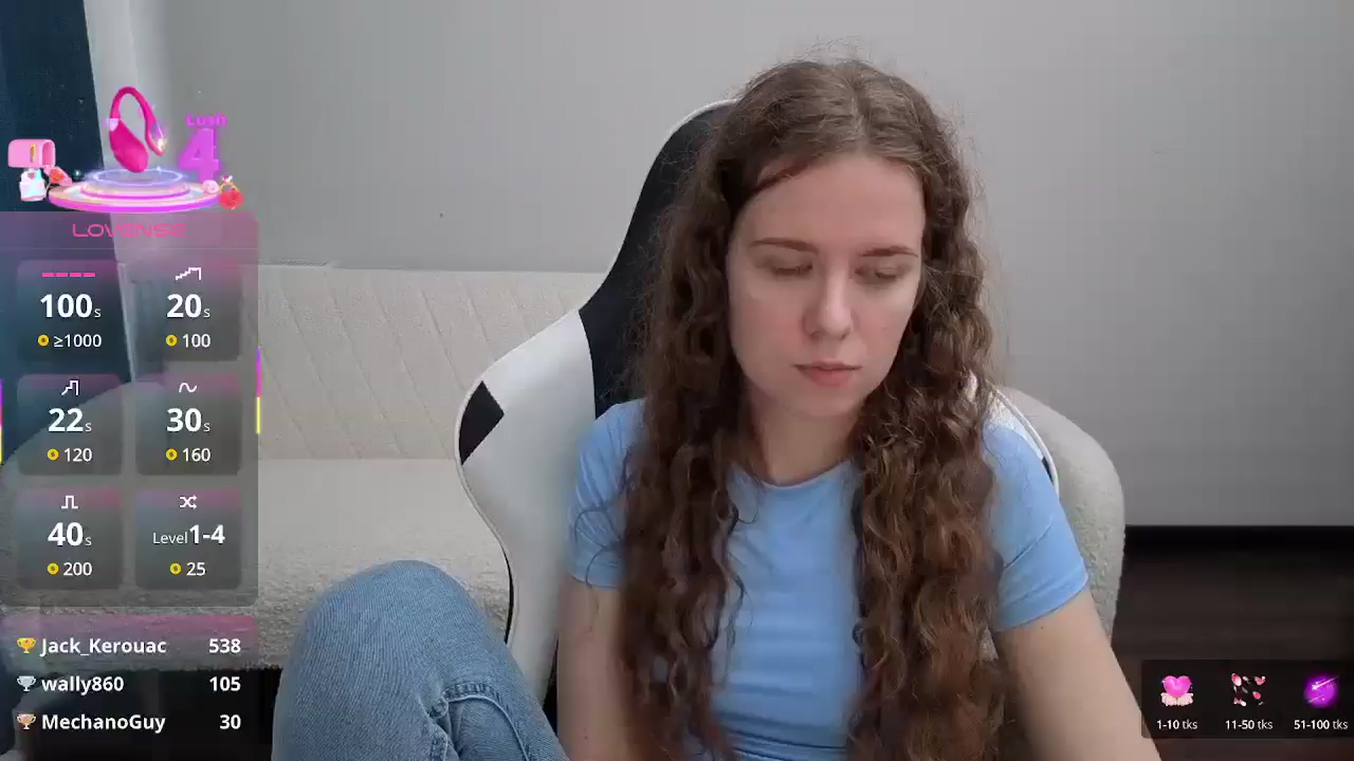 Gallery image thumbnail from BlueFlowerr's myfreecams stream on, 08/04/2025, 15:22 image 17 of 20