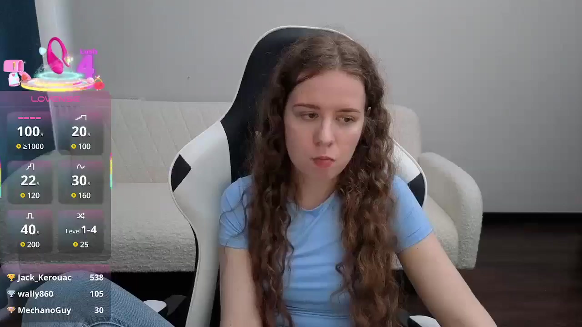 Gallery image thumbnail from BlueFlowerr's myfreecams stream on, 08/04/2025, 15:22 image 3 of 20
